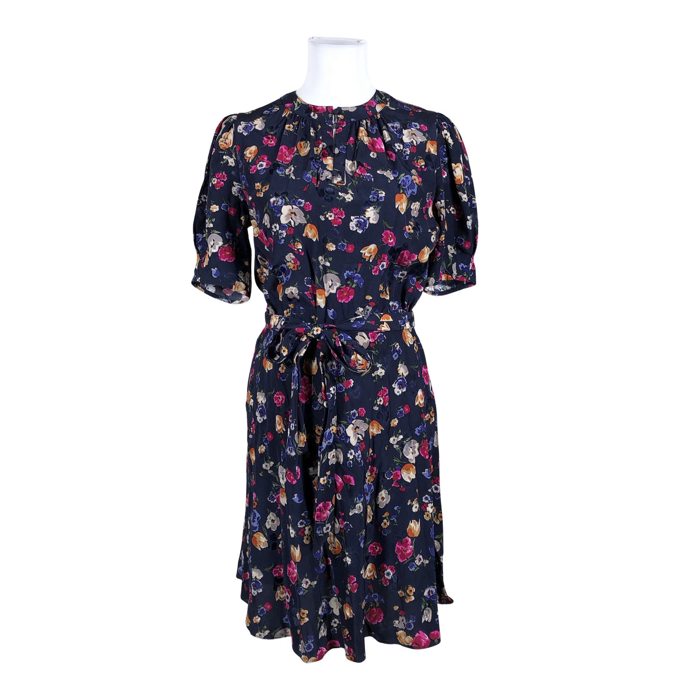 Naisten Lauren Ralph Lauren - Sifonkimekko, koko 36 - Sininen (1)