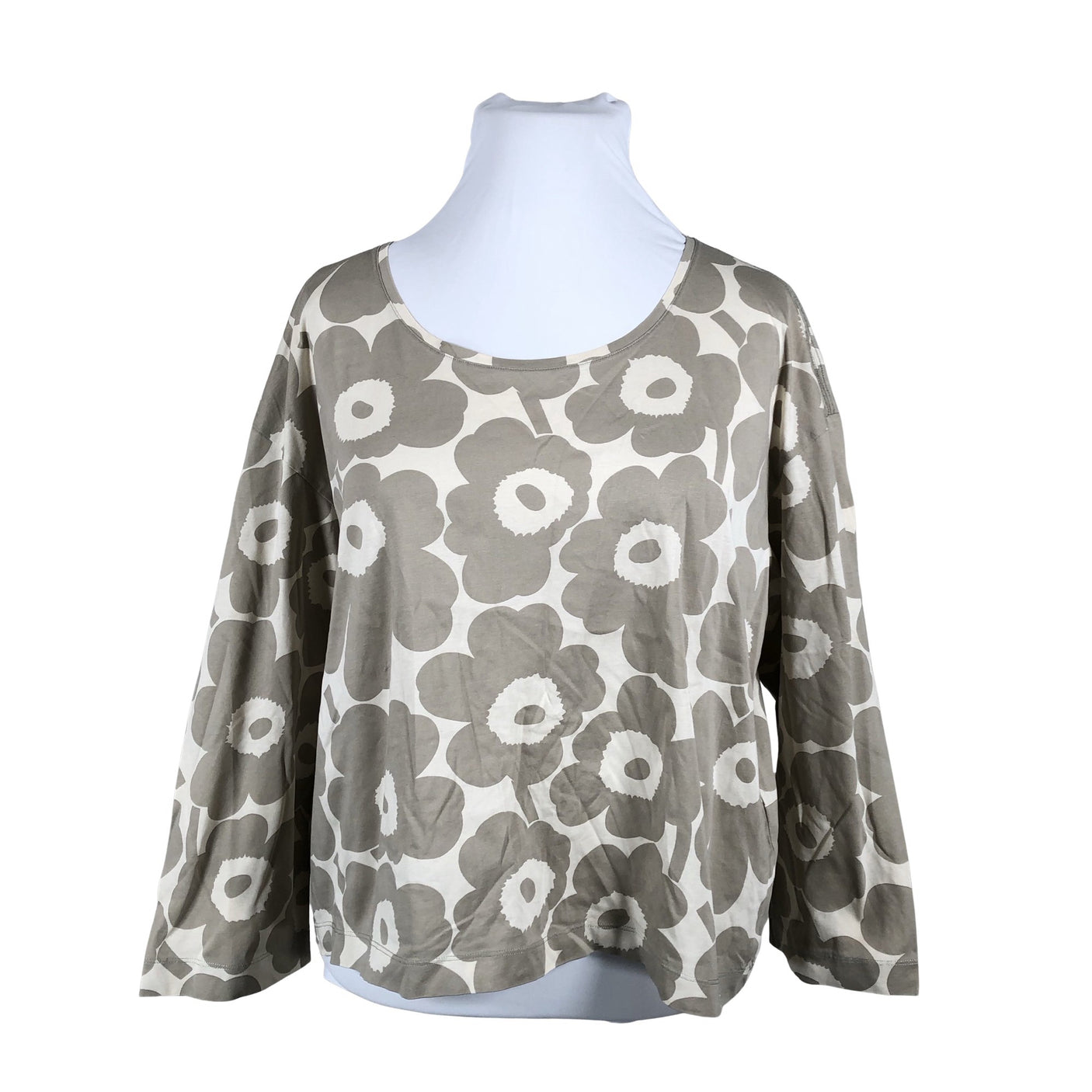 Naisten Marimekko - Trikoopaita, koko 40 - Beige (1)