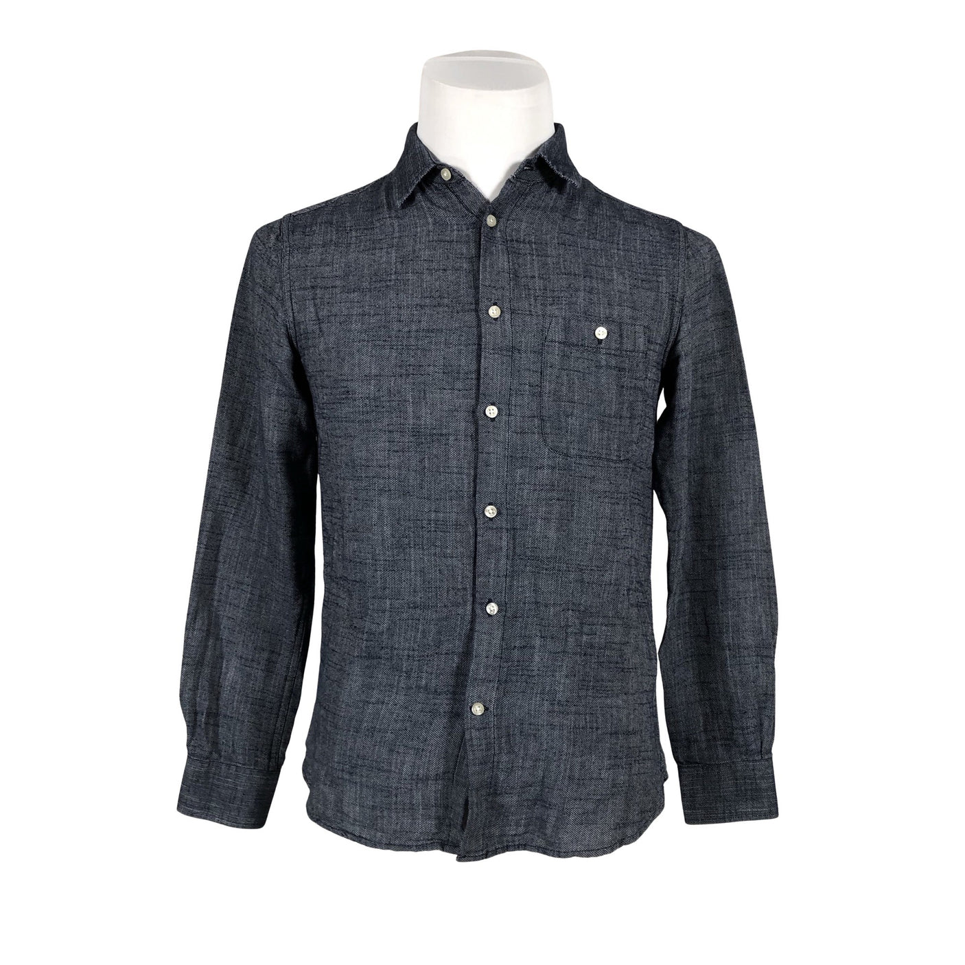 Miesten Knowledge Cotton Apparel - Kauluspaita, koko S - Sininen (1)