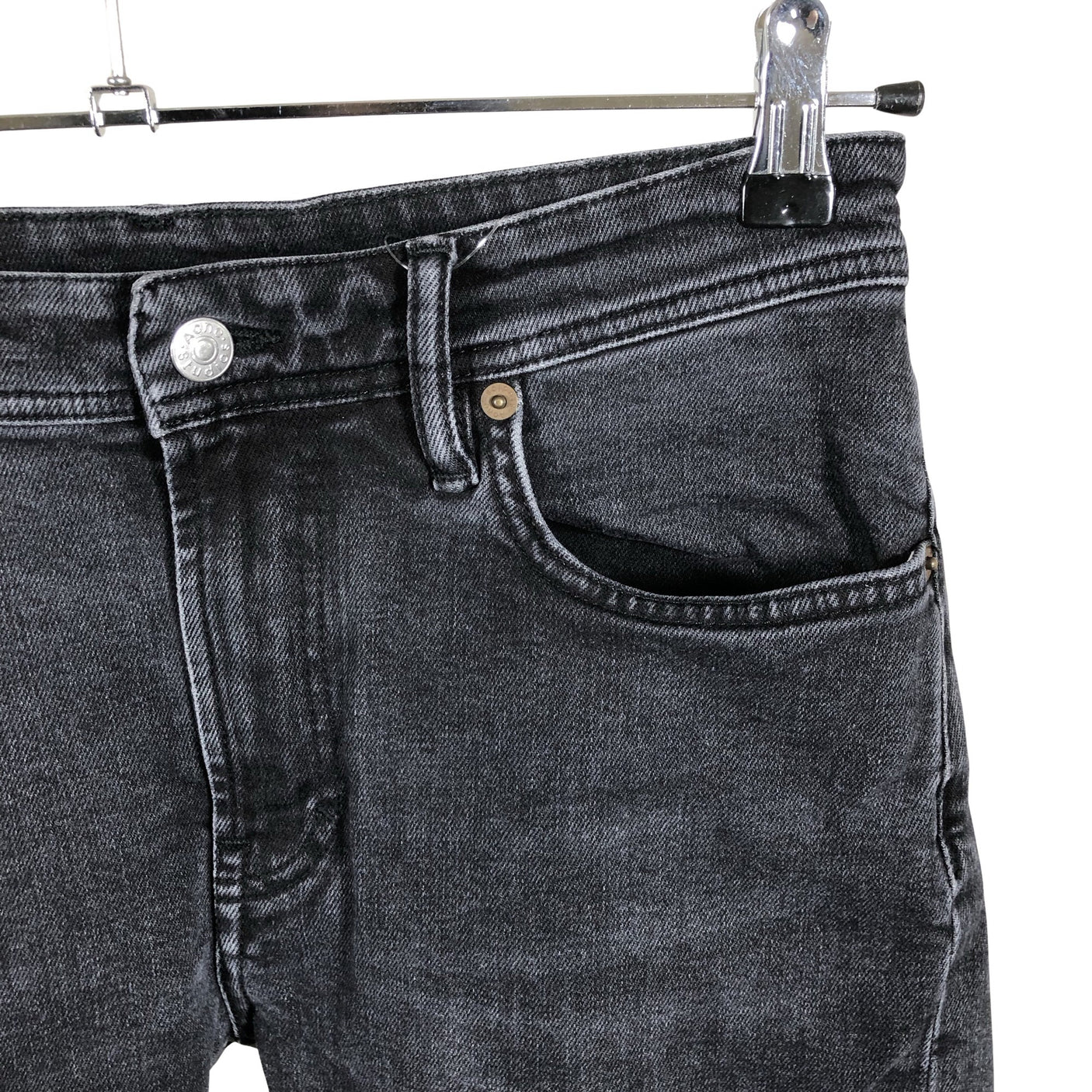 Naisten Acne Studios - Farkut, koko 38 - Harmaa (3)