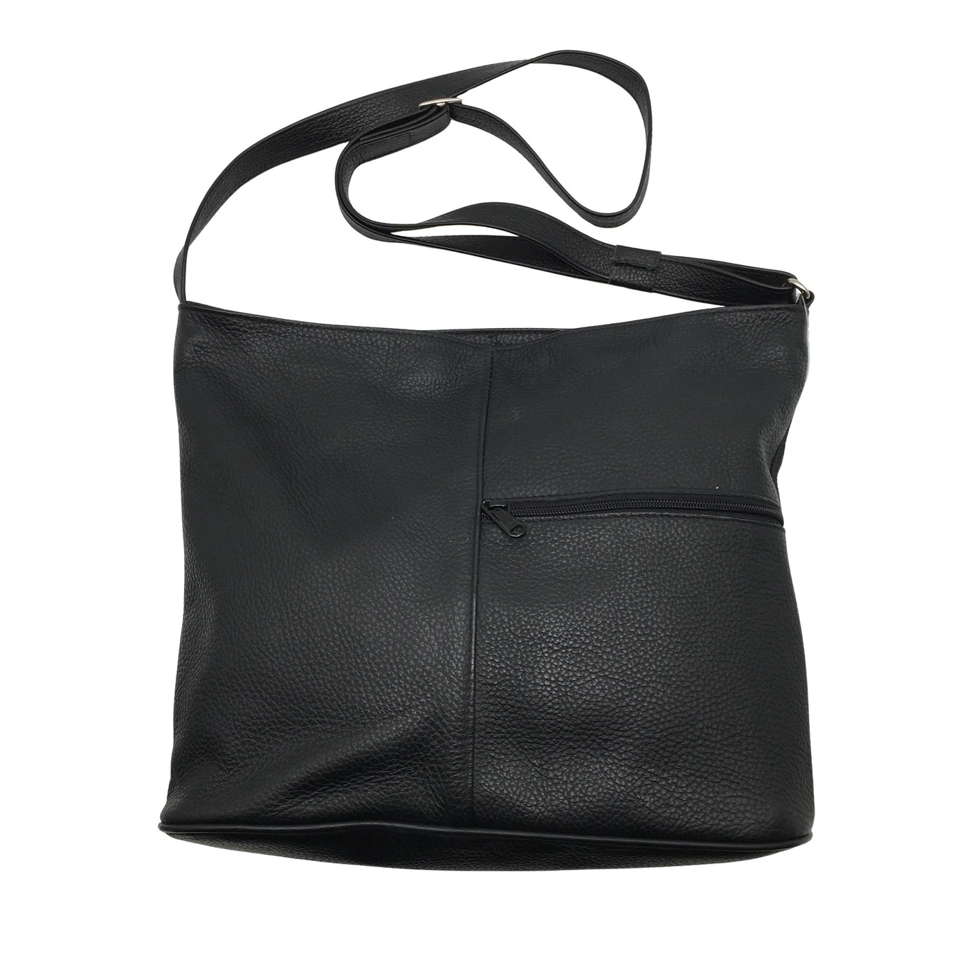 Naisten Laukkuasema - Olkalaukku, koko Midi - Musta (1)