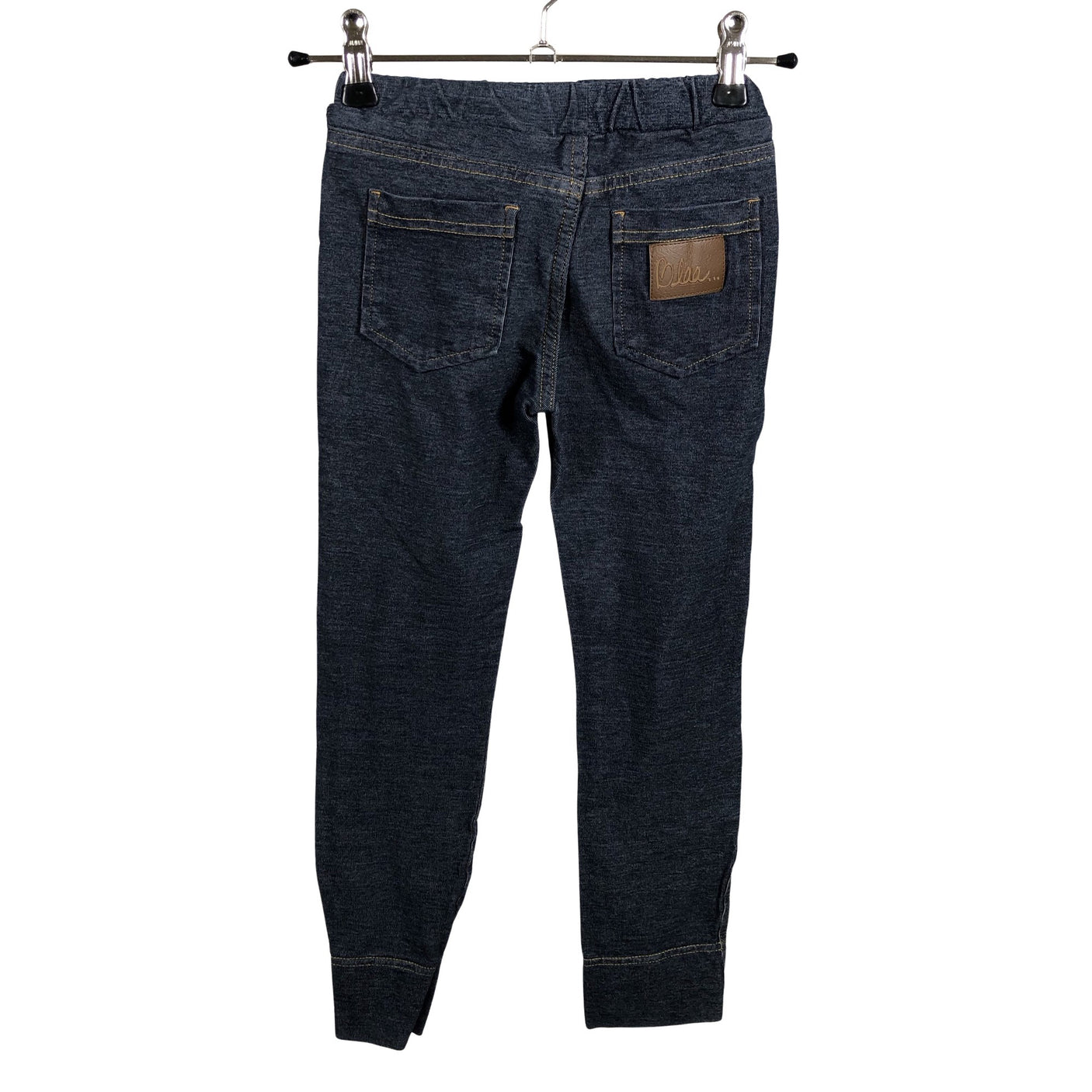 Unisex Blaa - Leggingsit, koko 110 - 116 - Sininen (2)
