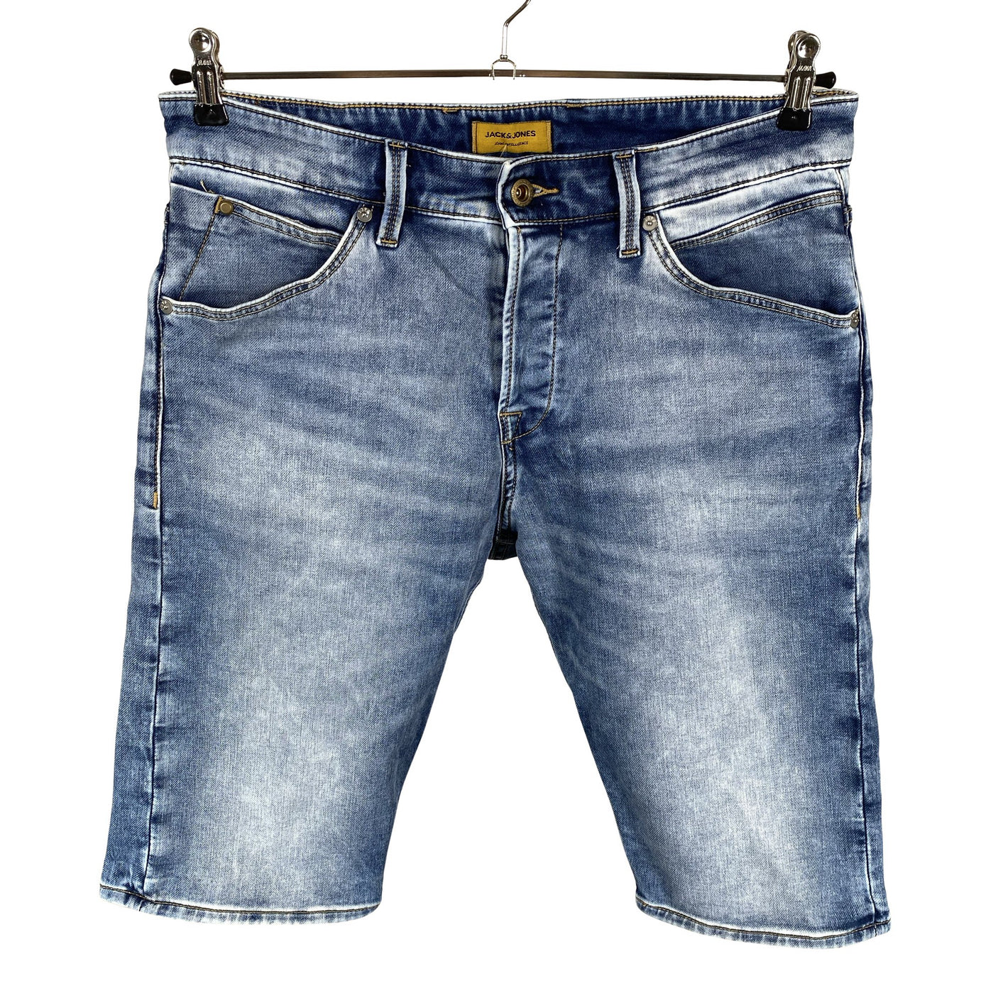 Miesten Jack & Jones - Farkkushortsit, koko M - Sininen (1)