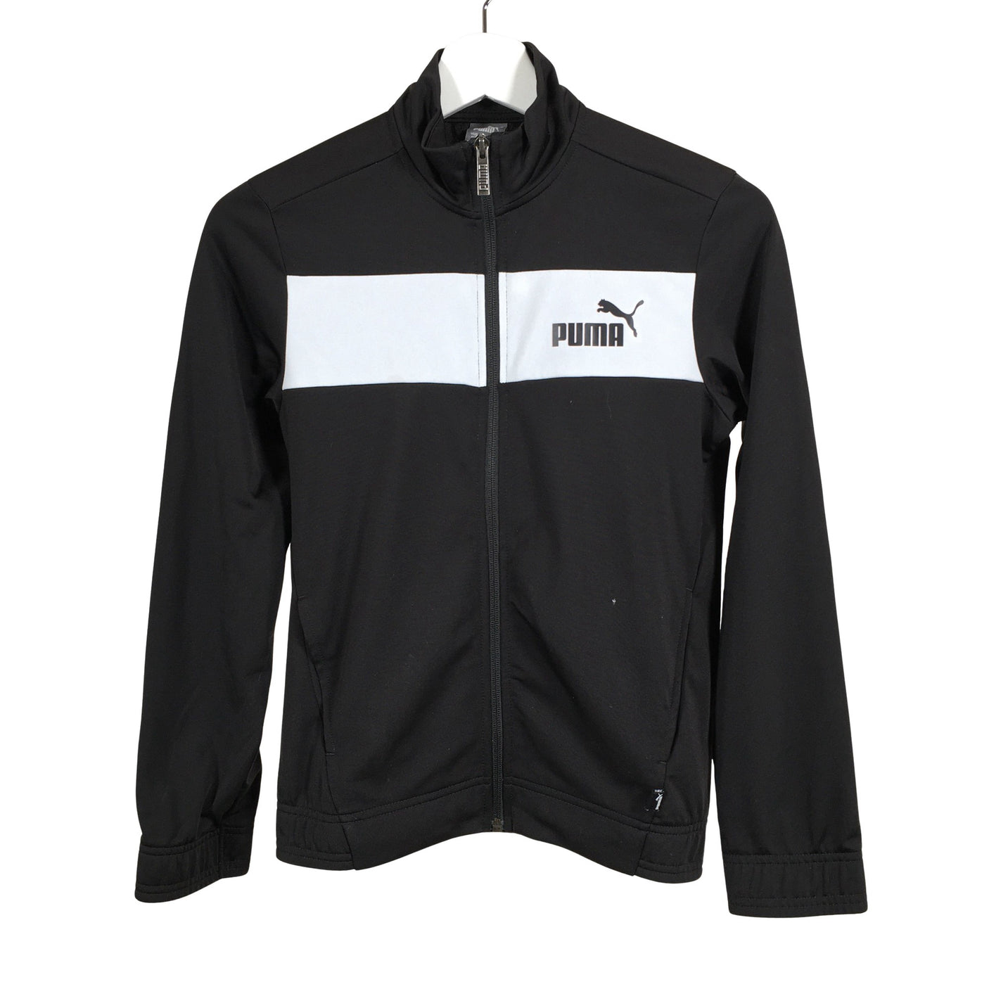 Unisex Puma - Verryttelytakki, koko 146 - 152 - Musta (1)
