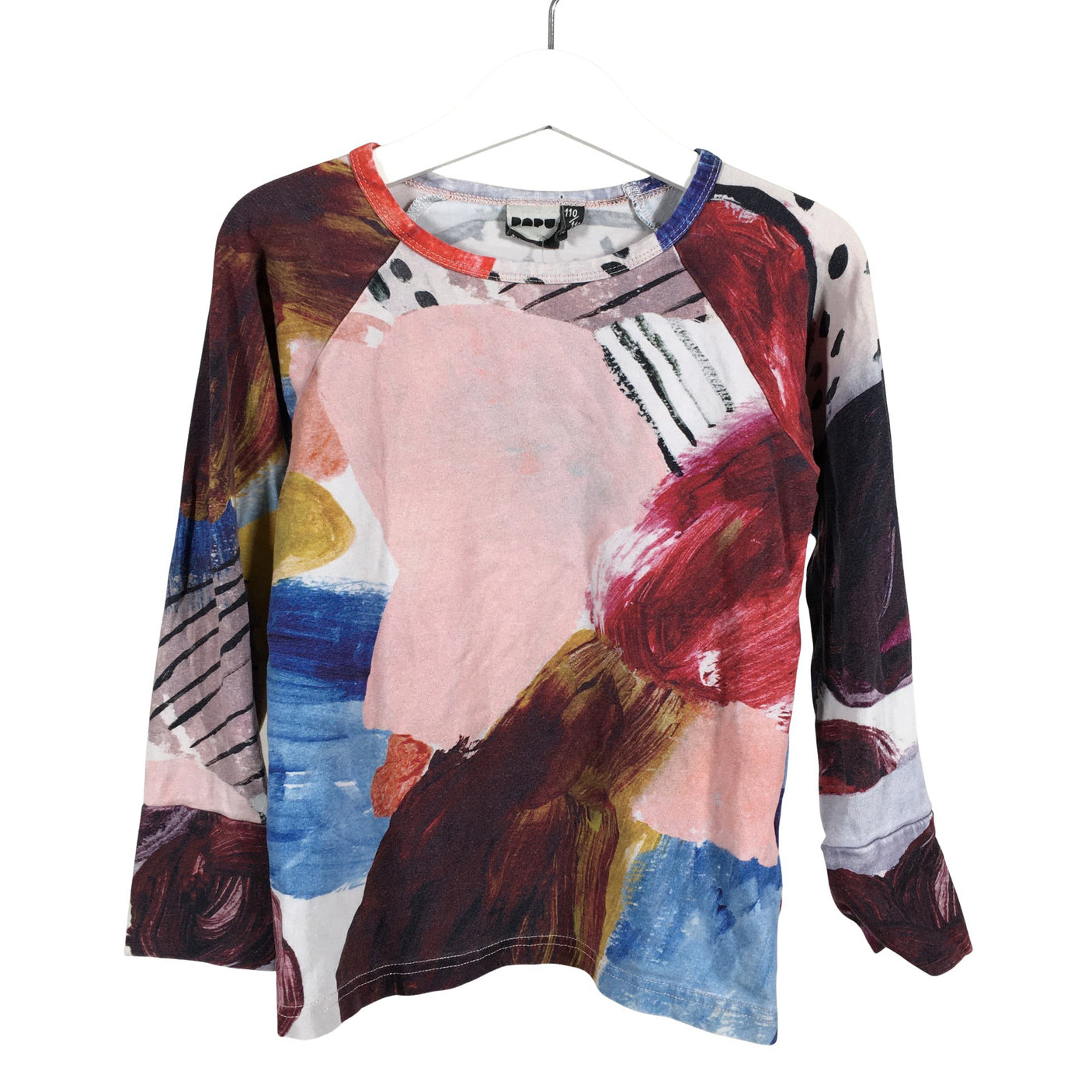 Unisex Papu - Trikoopaita, koko 110 - 116 - Vaaleanpunainen (1)