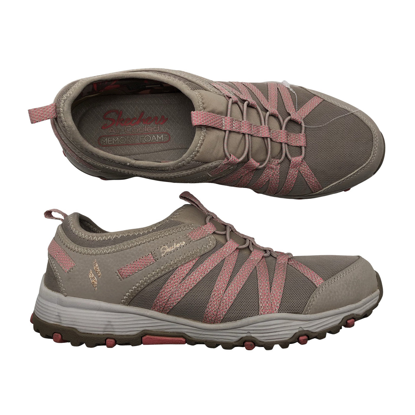 Naisten Skechers - Lenkkarit, koko 39 - Ruskea (1)