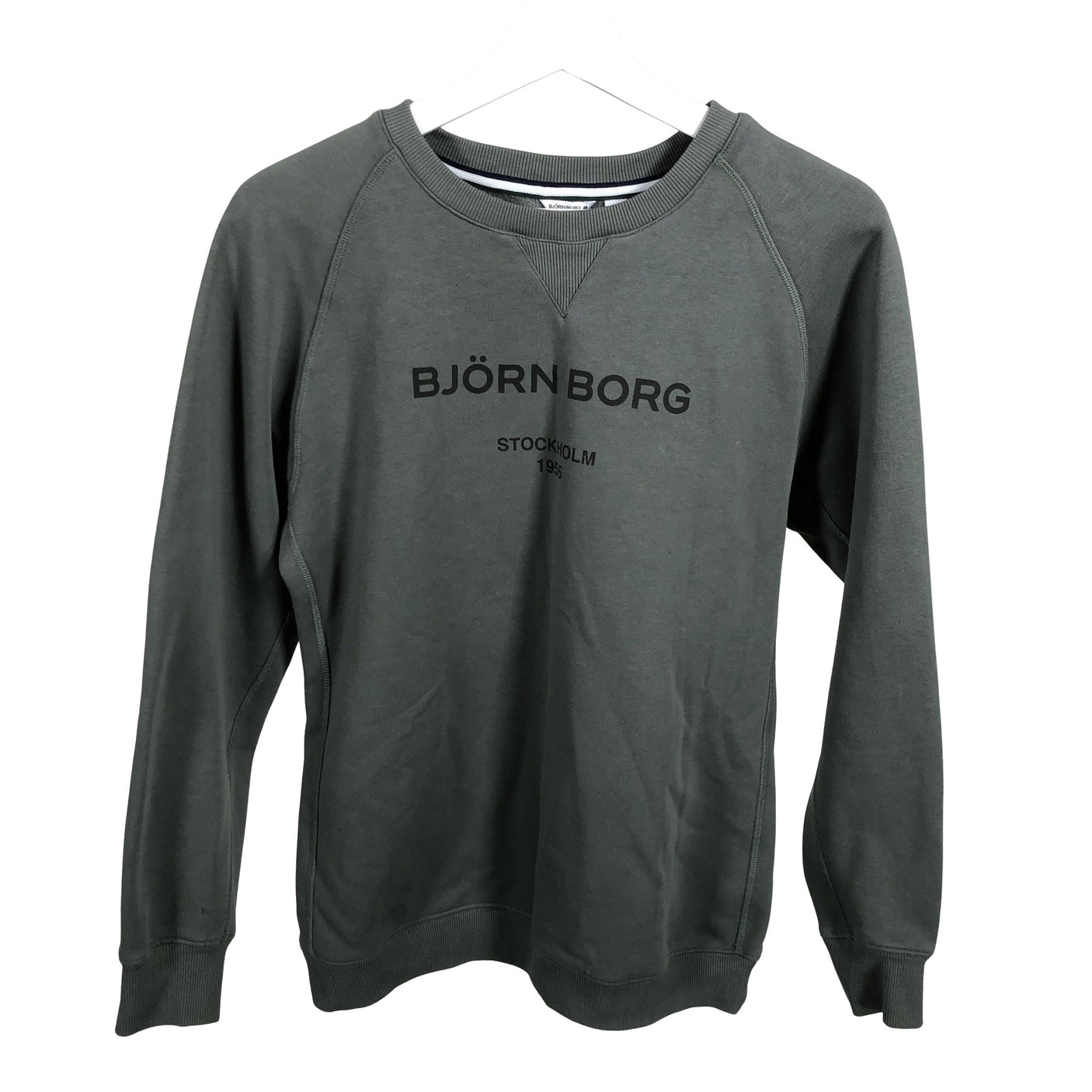 Unisex Björn Borg - Collegepaita, koko 164 - 170 - Vihreä (1)