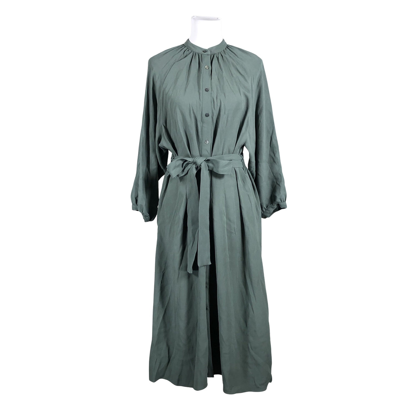 Naisten Massimo Dutti - Kangasmekko, koko 40 - Vihreä (1)