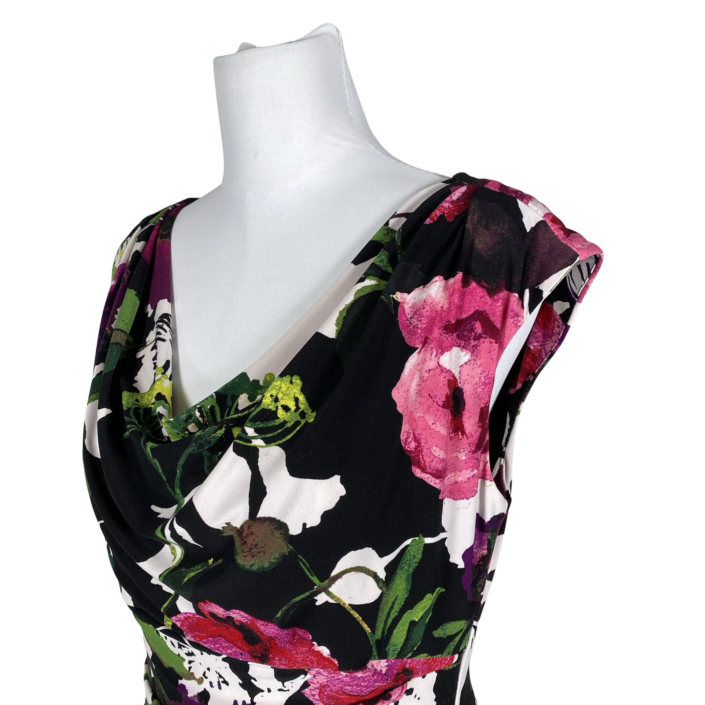 Naisten Lauren Ralph Lauren - Sifonkimekko, koko 38 - Musta (3)