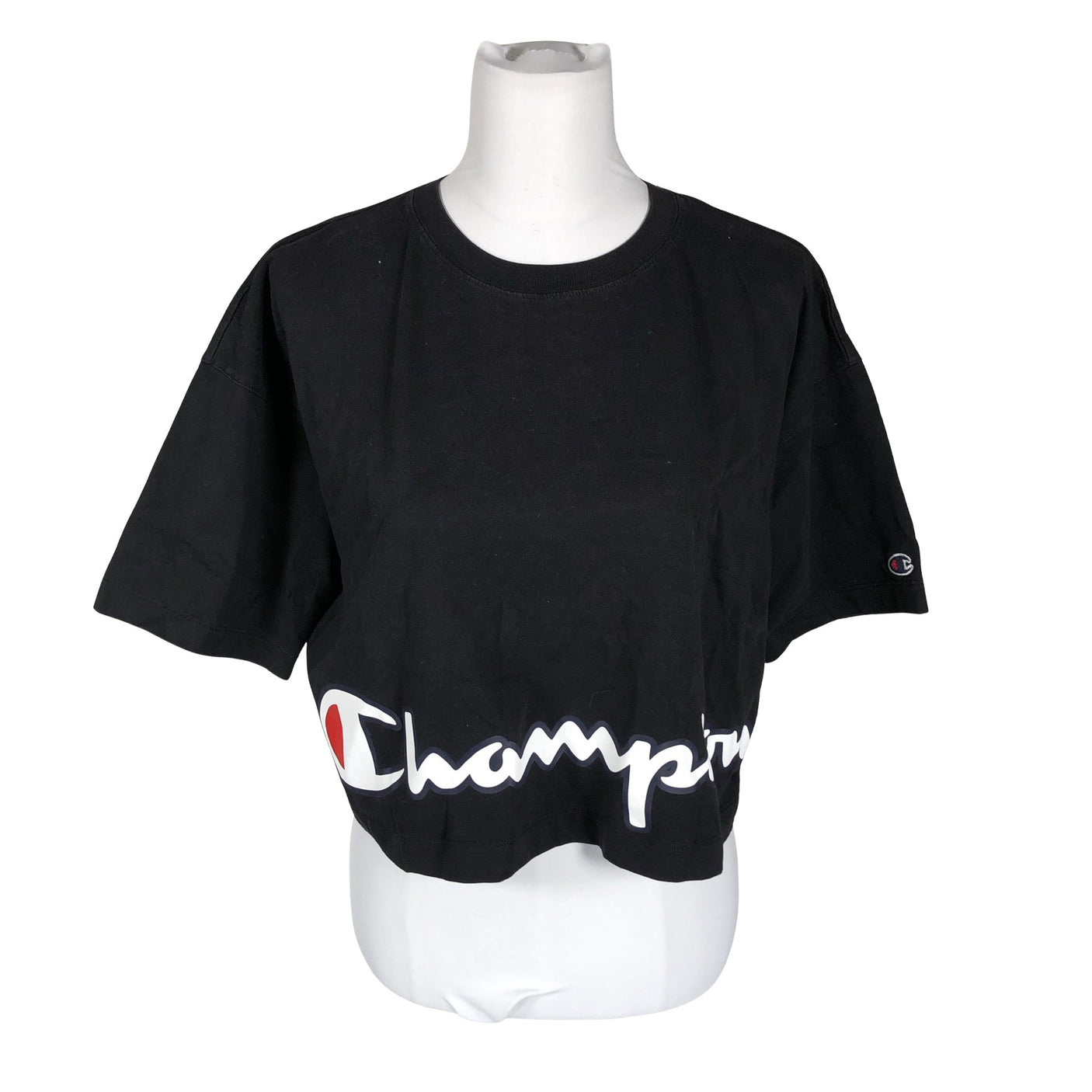 Naisten Champion - T-paita, koko 38 - Musta (1)