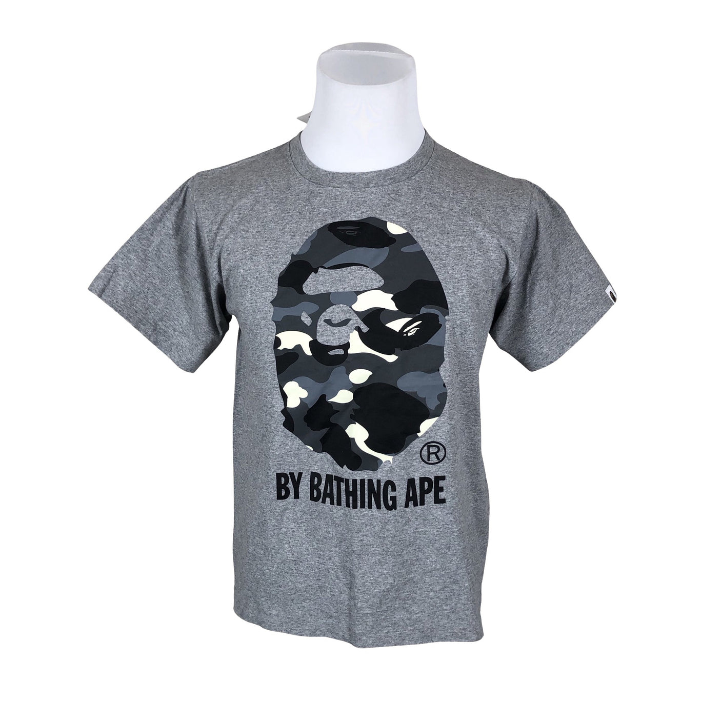 Miesten BAPE A Bathing Ape - T-paita, koko M - Harmaa (1)