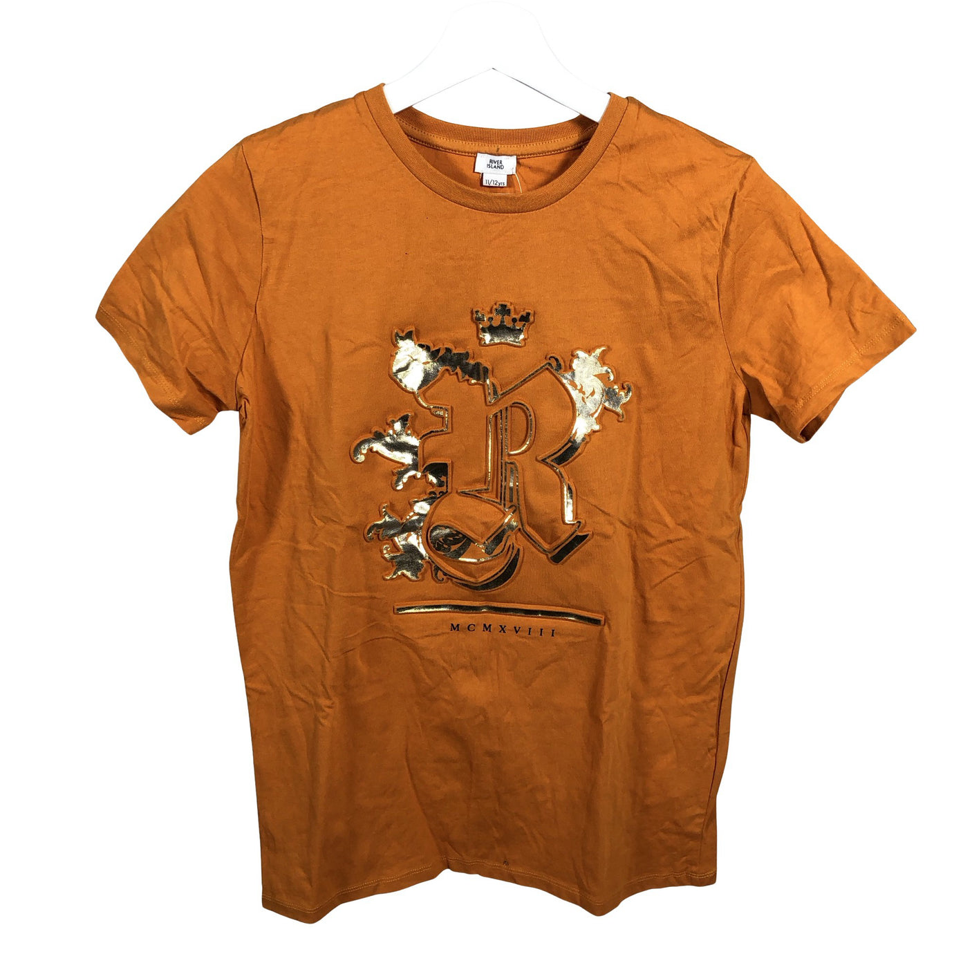 Unisex River Island - T-paita, koko 146 - 152 - Oranssi (1)