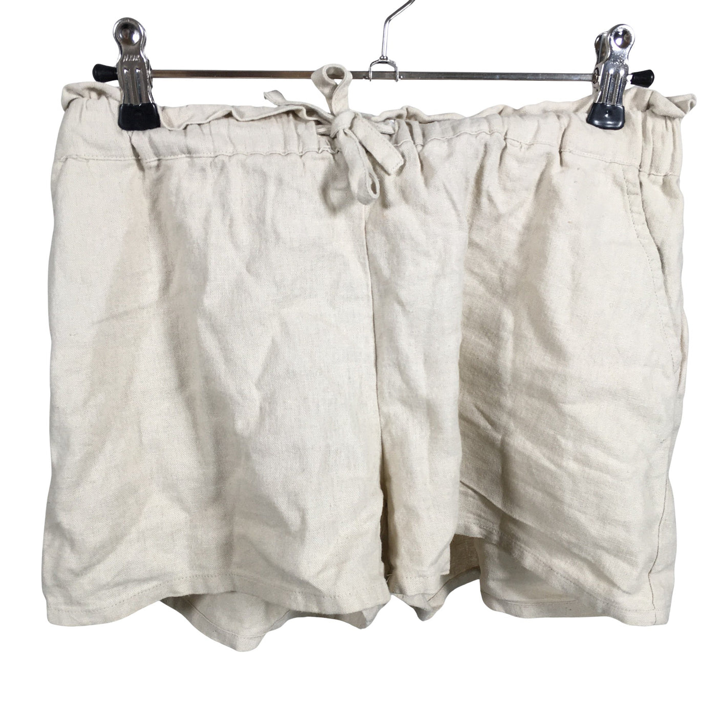 Tyttöjen Lindex - Shortsit, koko 152 - 158 - Beige (1)