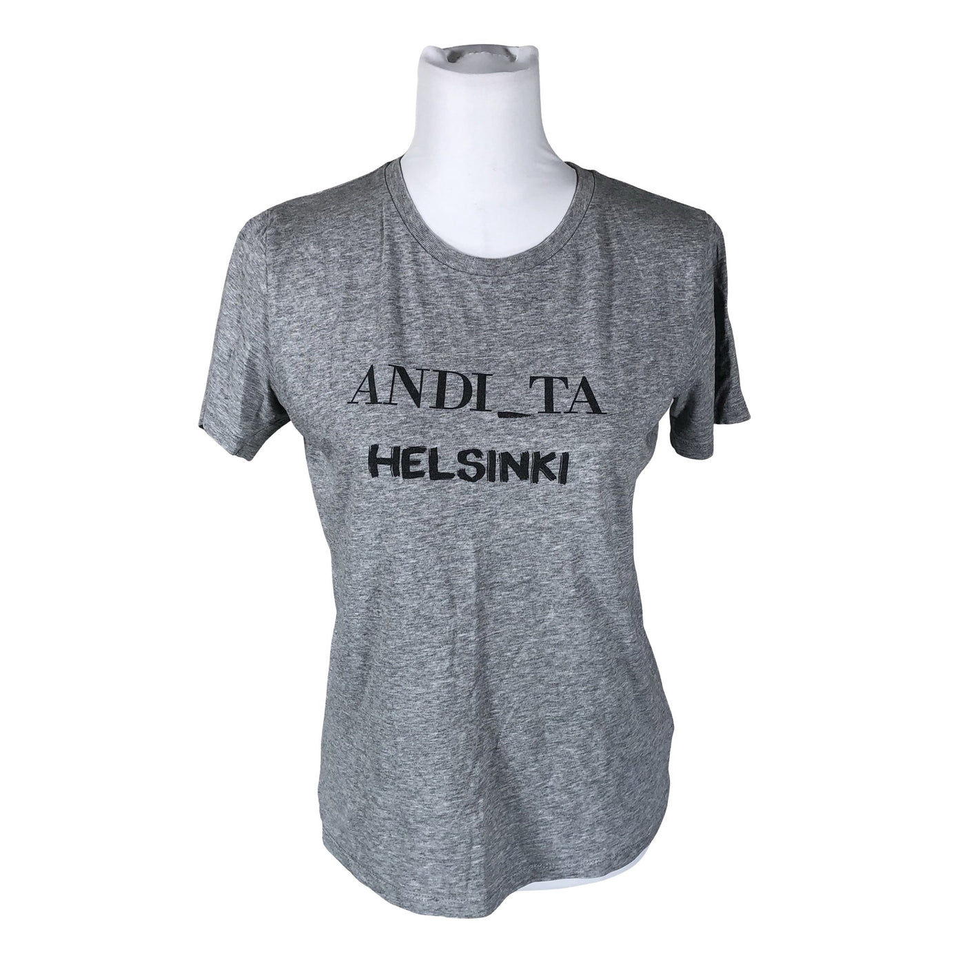 Naisten Andiata - T-paita, koko 34 - Harmaa (1)