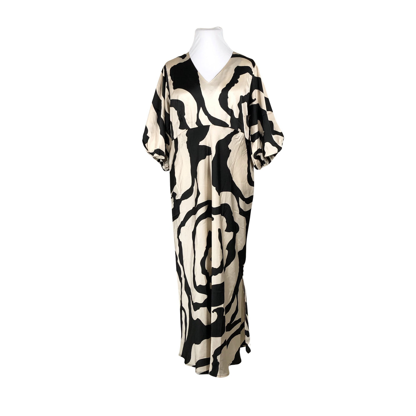 Naisten Capri collection - Sifonkimekko, koko 44 - Beige (1)