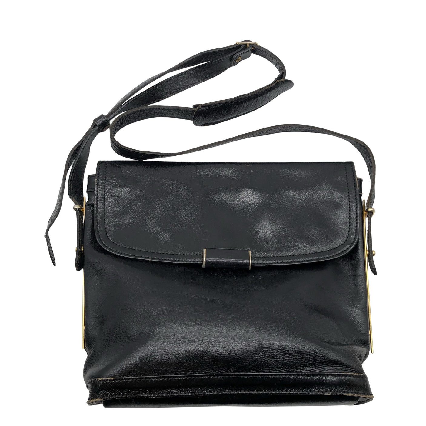 Naisten Three Bags - Olkalaukku, koko Midi - Musta (1)