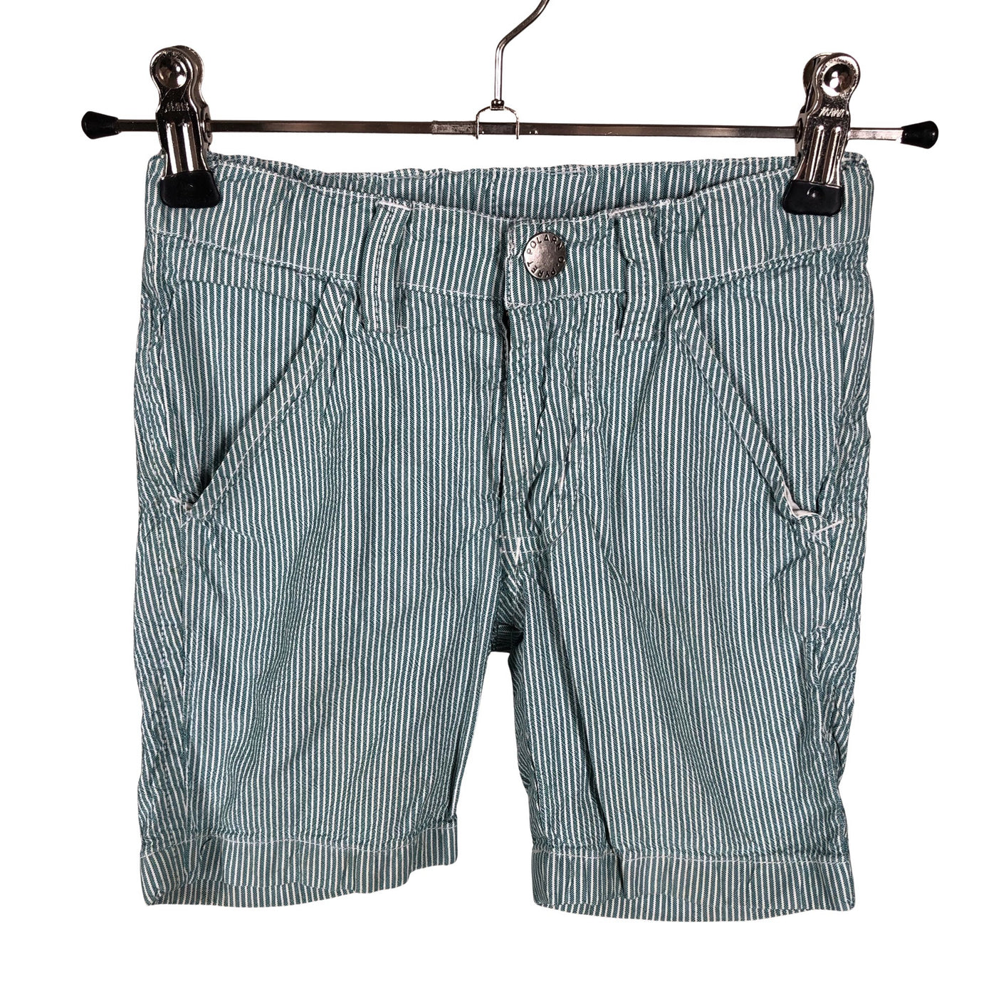 Unisex Polarn O. Pyret - Shortsit, koko 92 - 98 - Vihreä (1)