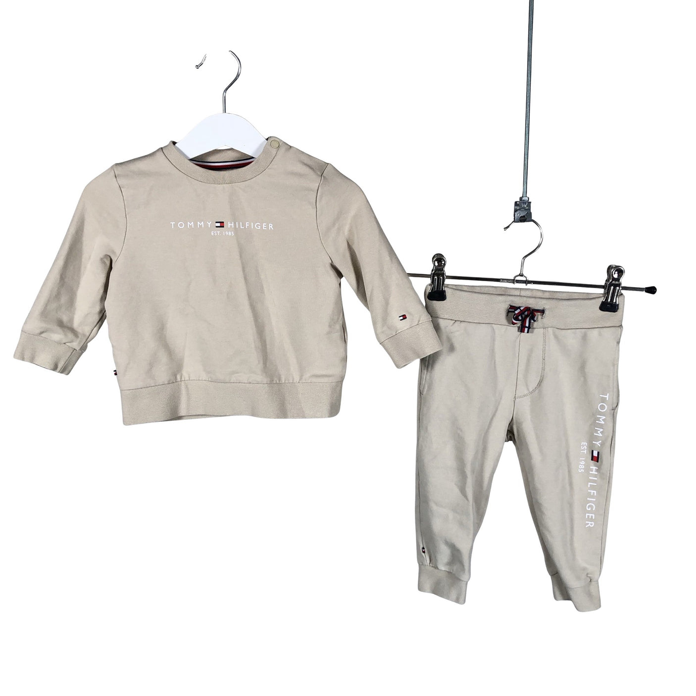 Unisex Tommy Hilfiger - Collegepaita, koko 68 - 74 - Beige (1)