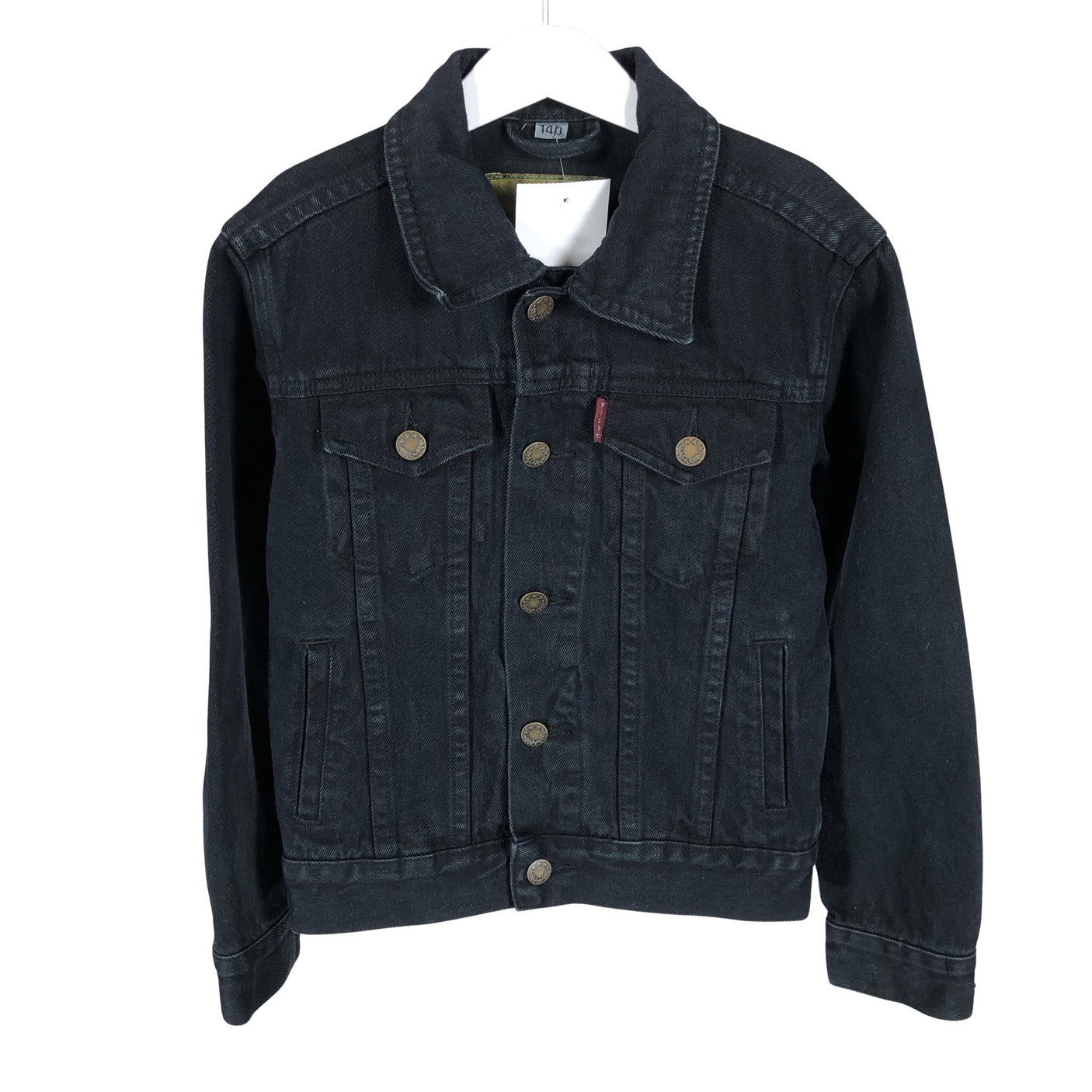 Unisex Wild West - Farkkutakki, koko 134 - 140 - Musta (1)