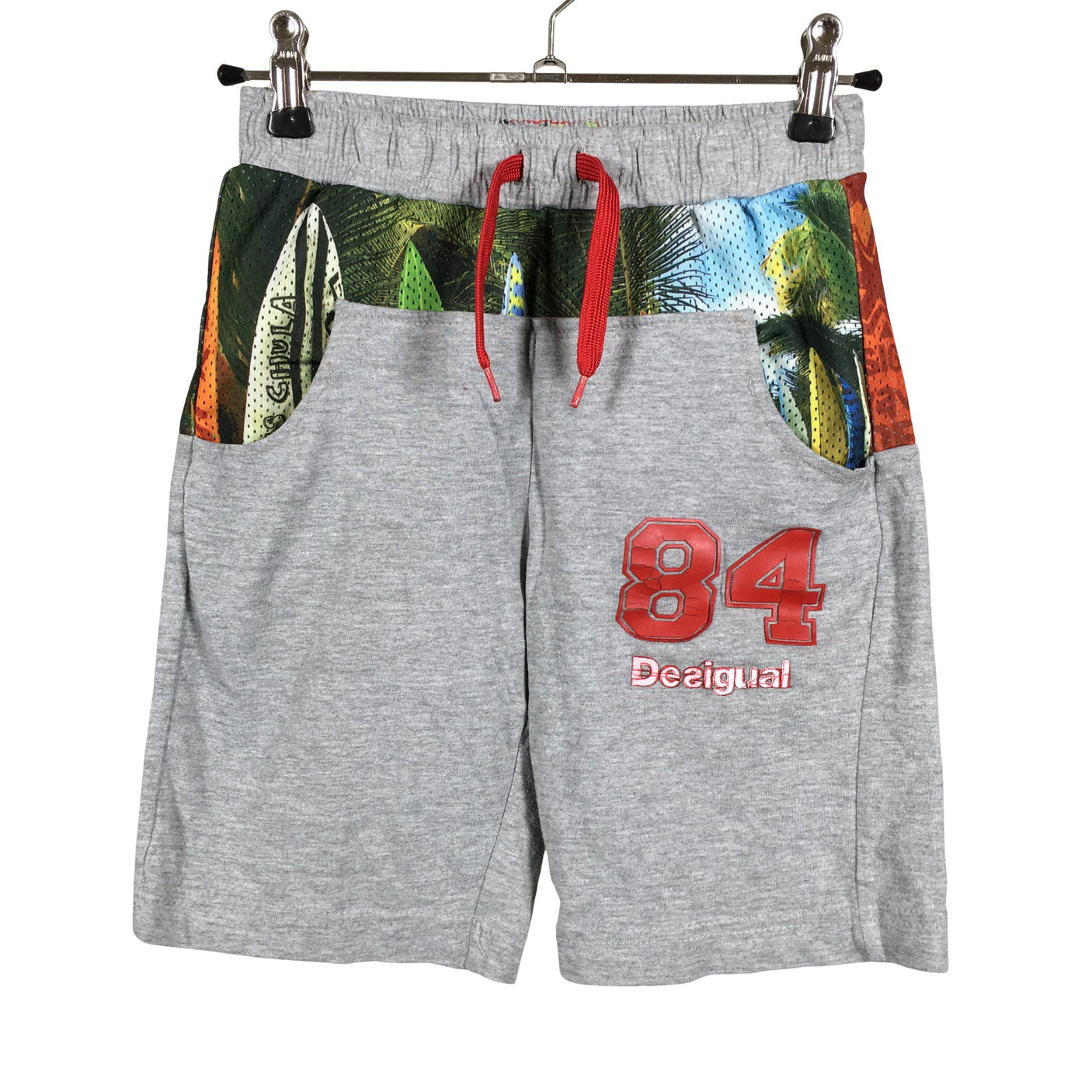Poikien Desigual - Collegeshortsit, koko 122 - 128 - Harmaa (1)