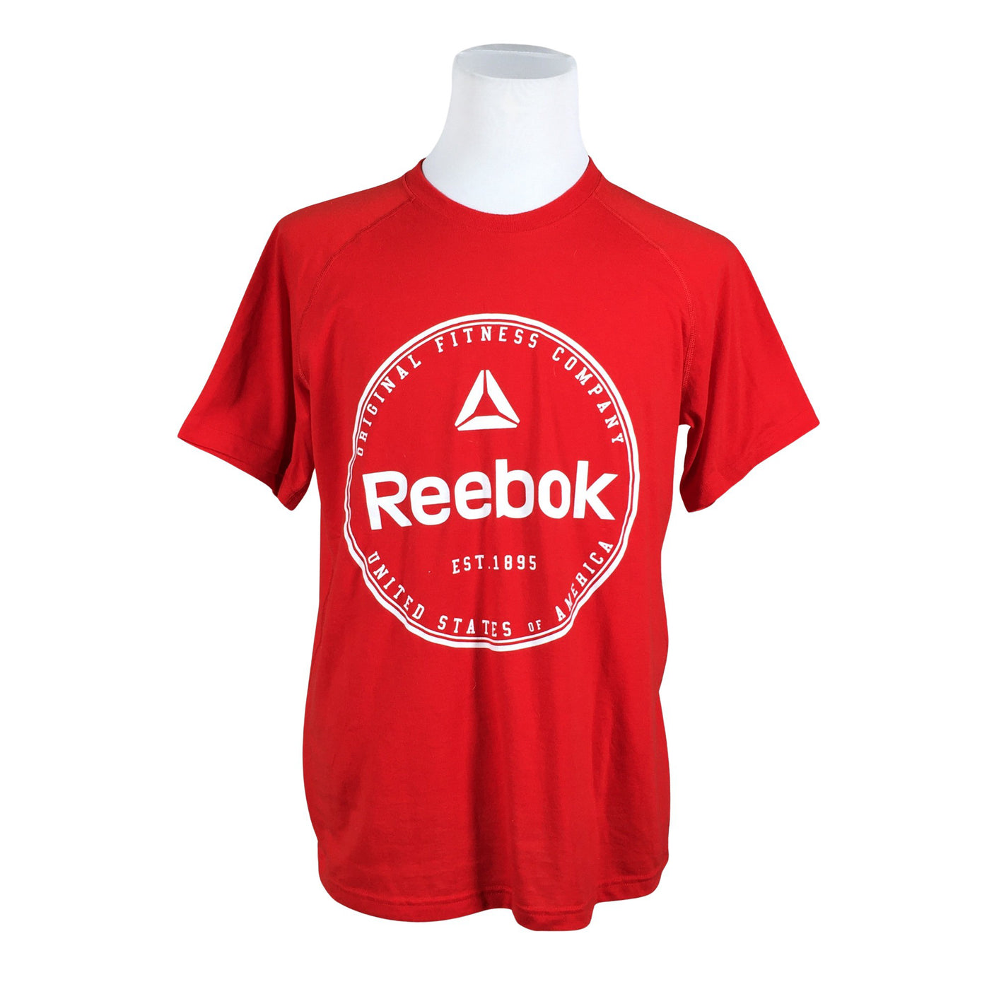 Miesten Reebok - T-paita, koko XL - Punainen (1)