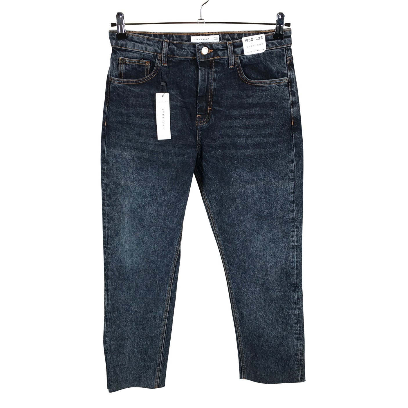 Naisten Topshop - Farkut, koko W30 - Sininen (1)