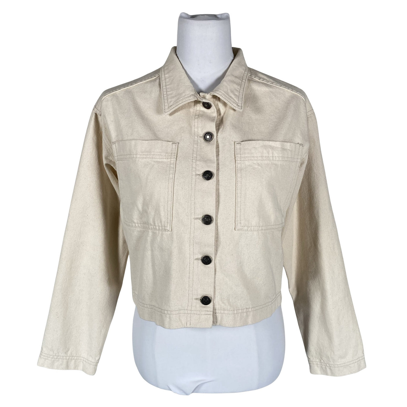 Naisten Nanso - Farkkutakki, koko 38 - Beige (1)