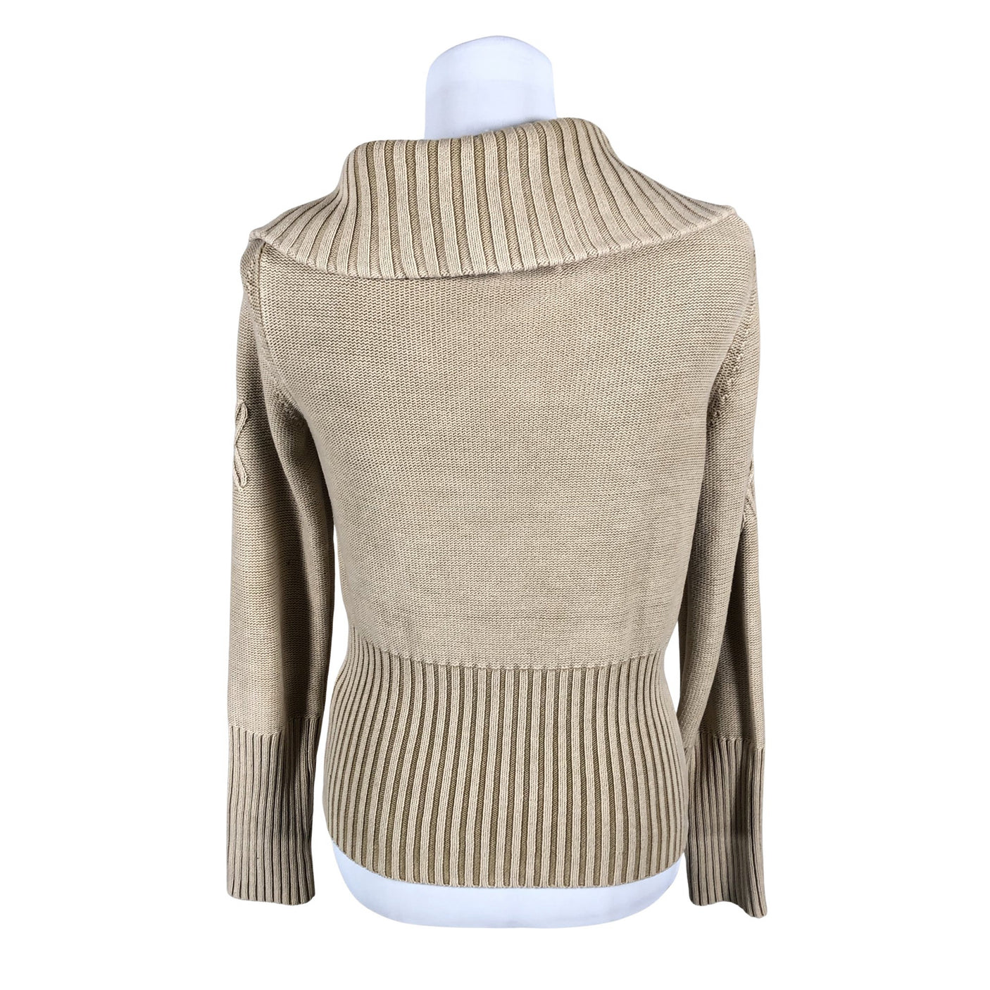 Naisten Mexx - Neuletakki, koko 38 - Beige (2)