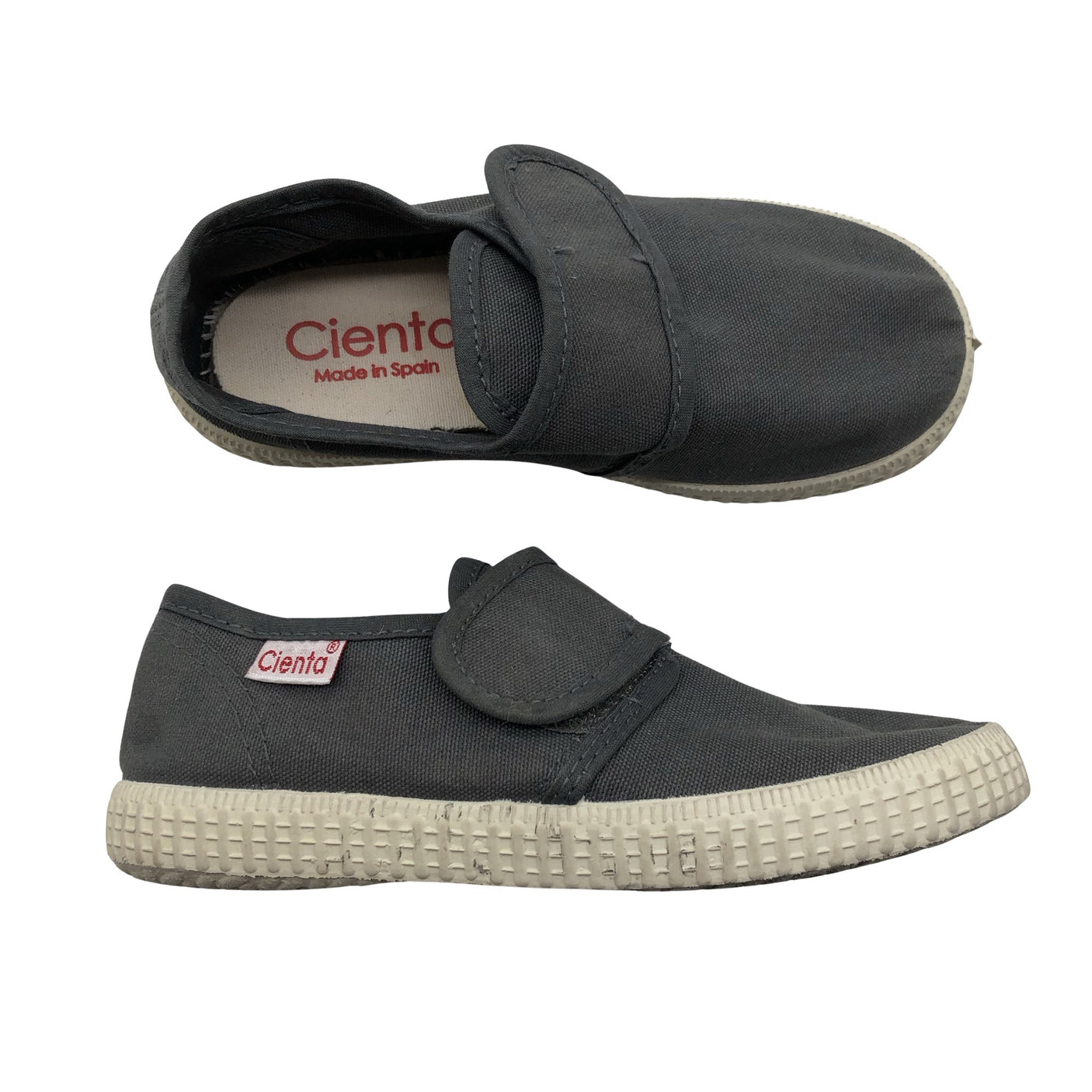 Unisex Cienta - Tennarit, koko 27 - Harmaa (1)