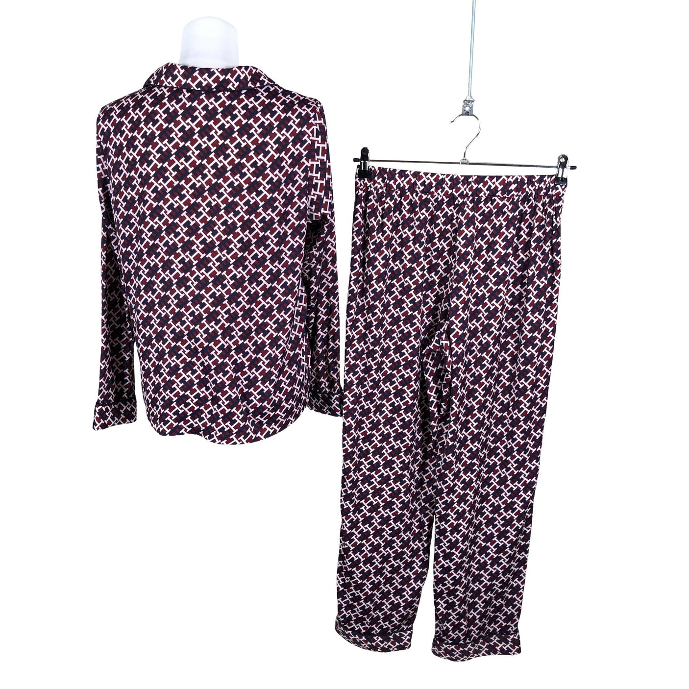 Naisten Tommy Hilfiger - Yöasu, koko 36 - Viininpunainen (2)