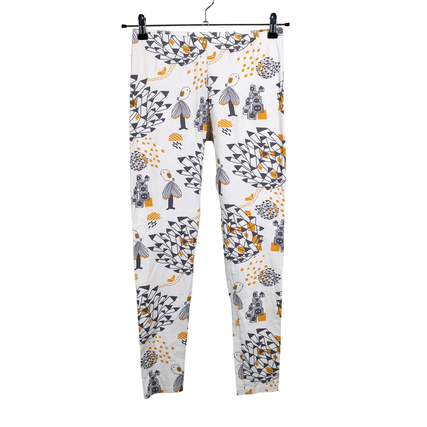 Naisten Papu - Leggingsit, koko 40 - Valkoinen (1)