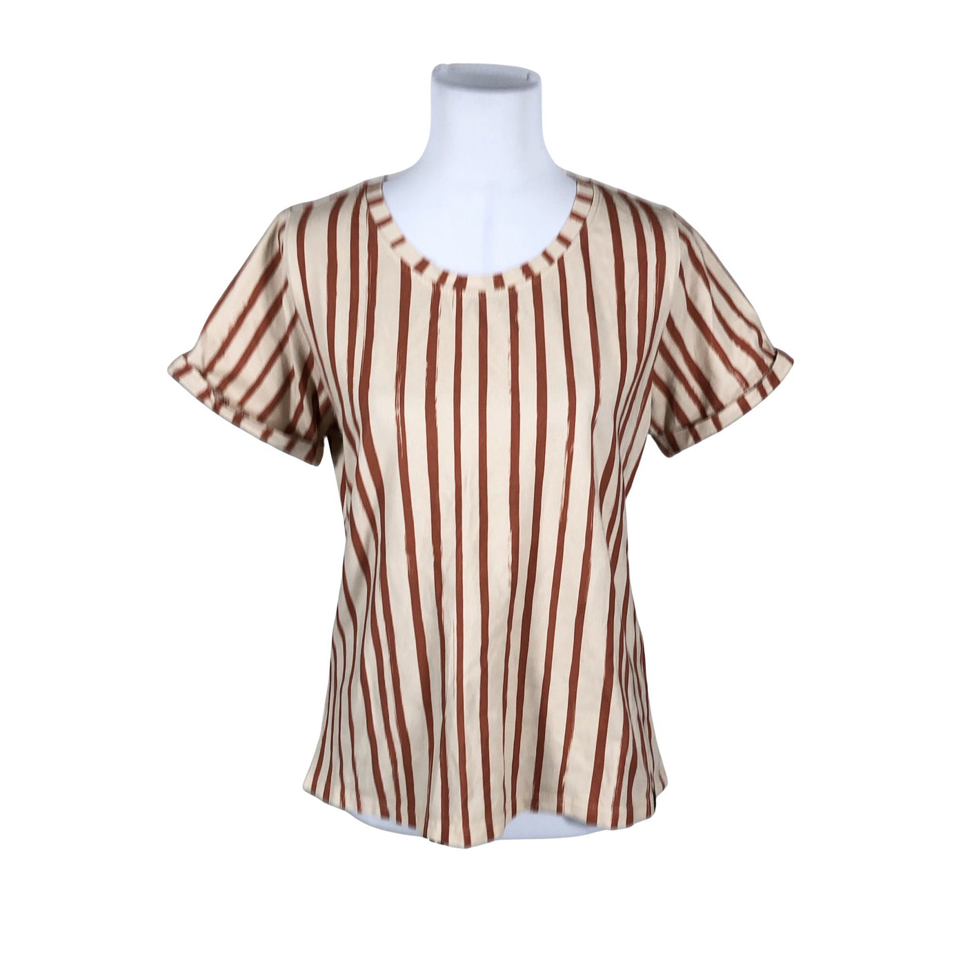 Naisten Kaiko - T-paita, koko 38 - Beige (1)