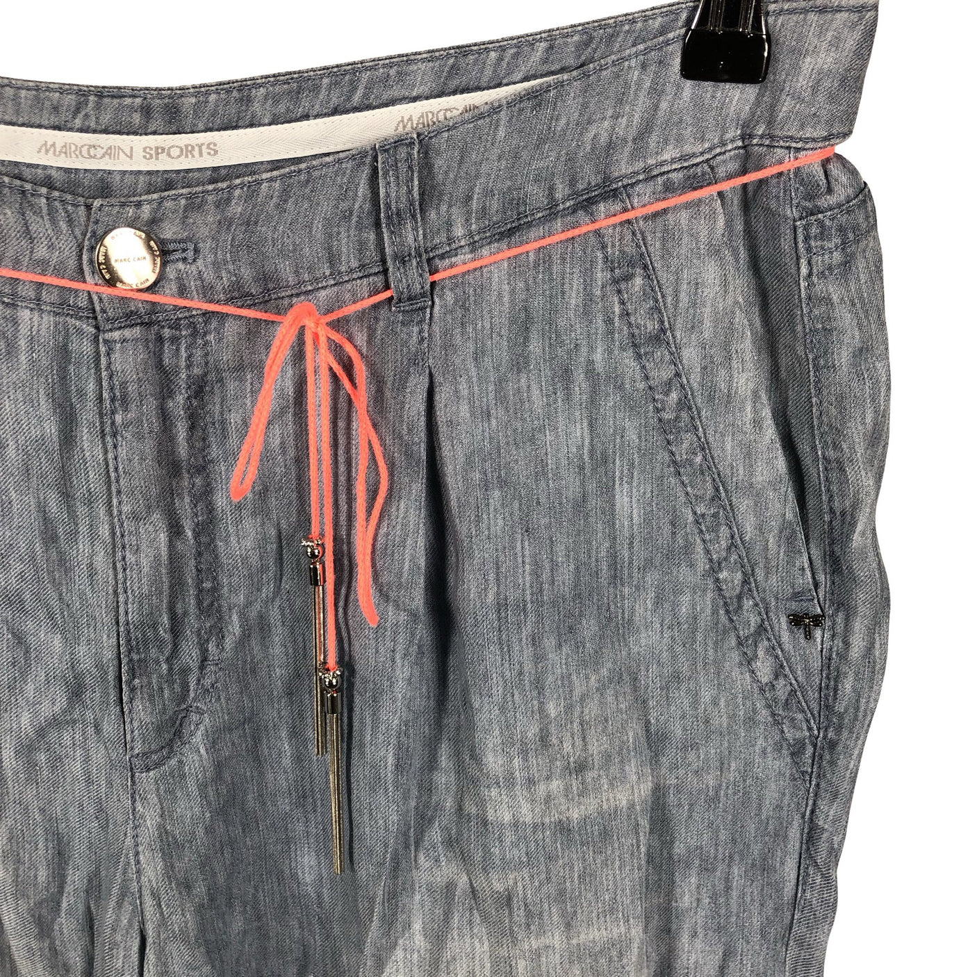 Naisten Marc Cain - Kangashousut, koko 42 - Vaaleansininen (3)