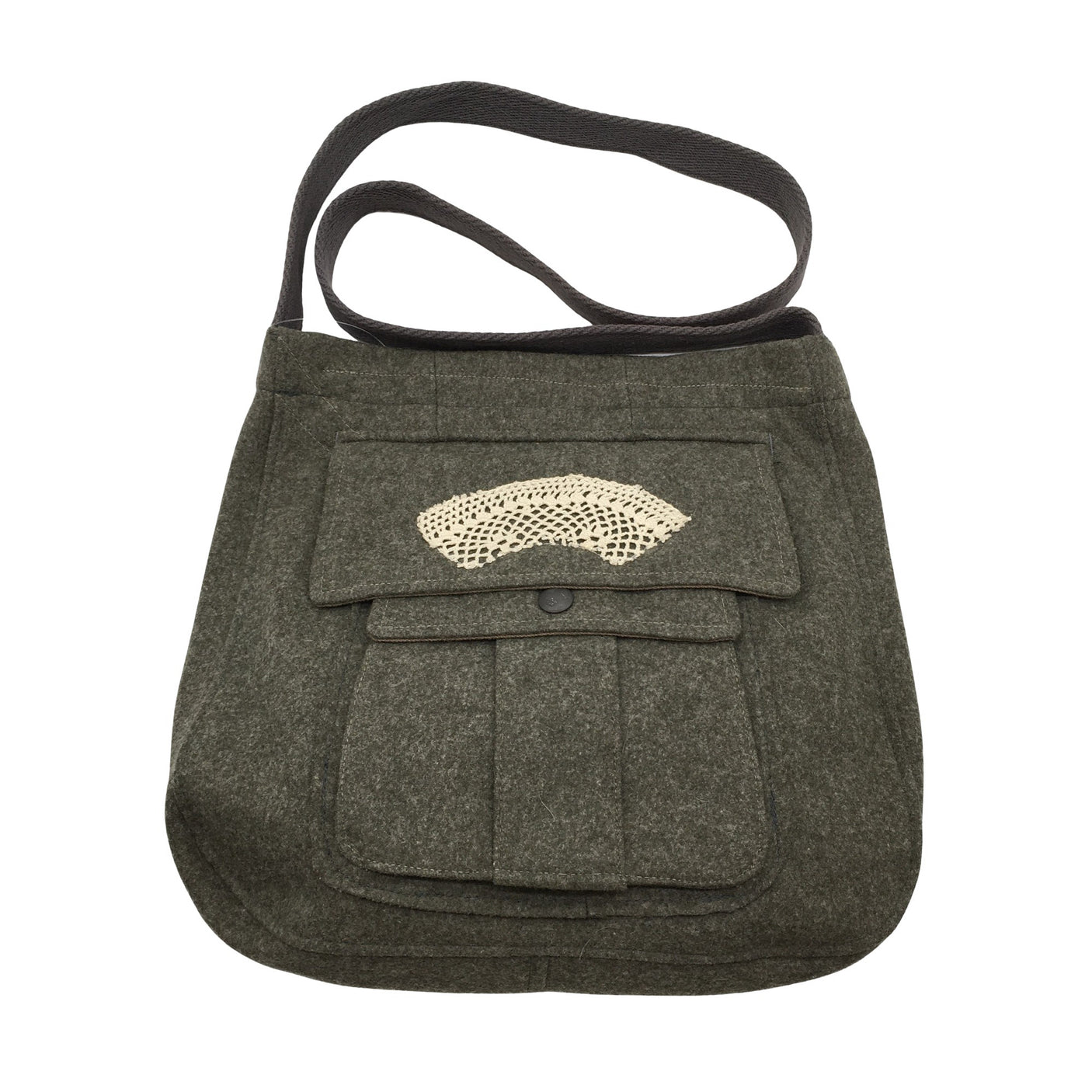 Unisex Globe Hope - Olkalaukku, koko Midi - Ruskea (1)