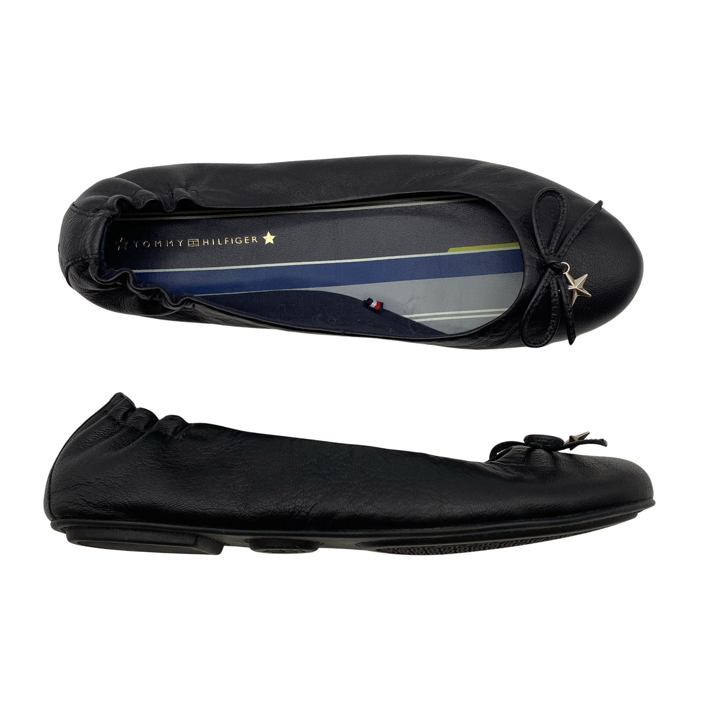 Naisten Tommy Hilfiger - Ballerinat, koko 37 - Musta (1)