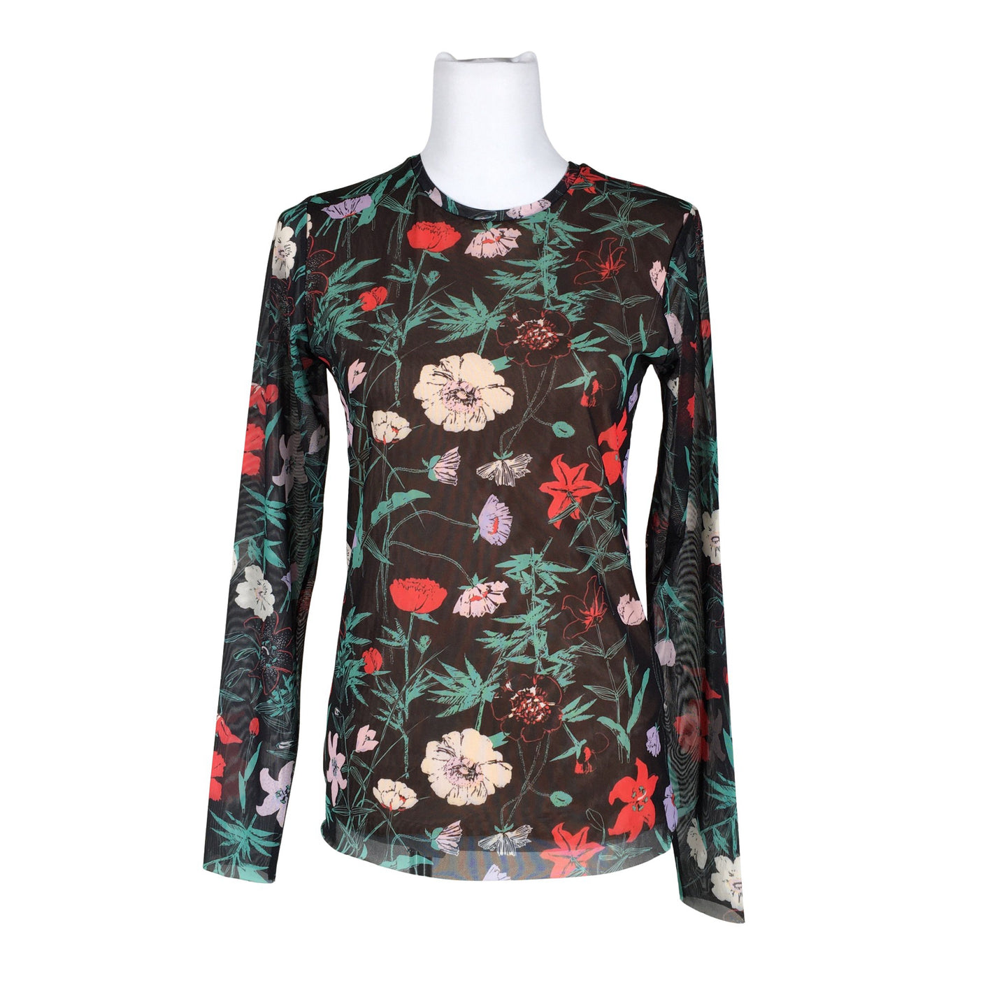Naisten Marimekko - Trikoopaita, koko 38 - Musta (1)