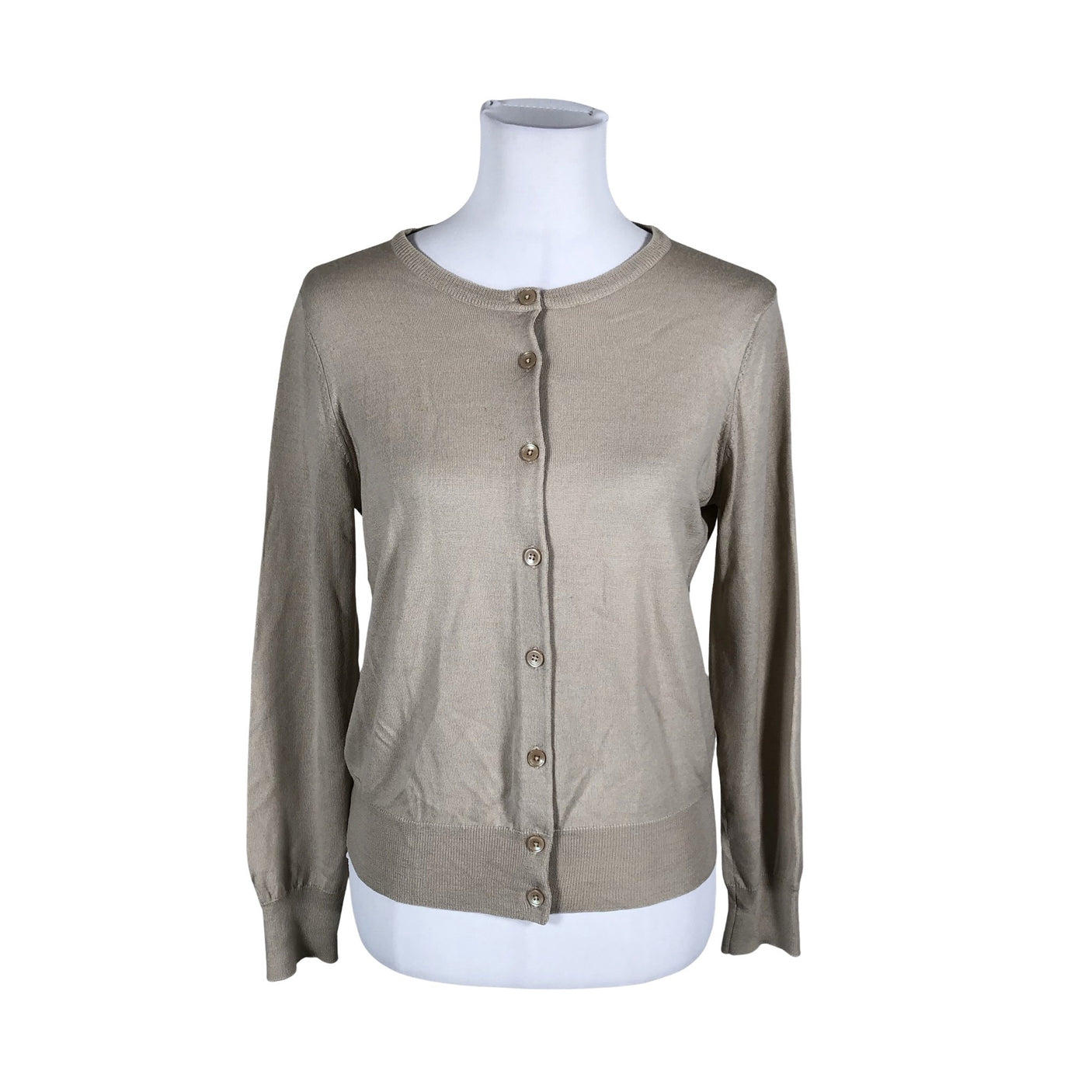 Naisten Filippa K. - Neuletakki, koko 38 - Beige (1)
