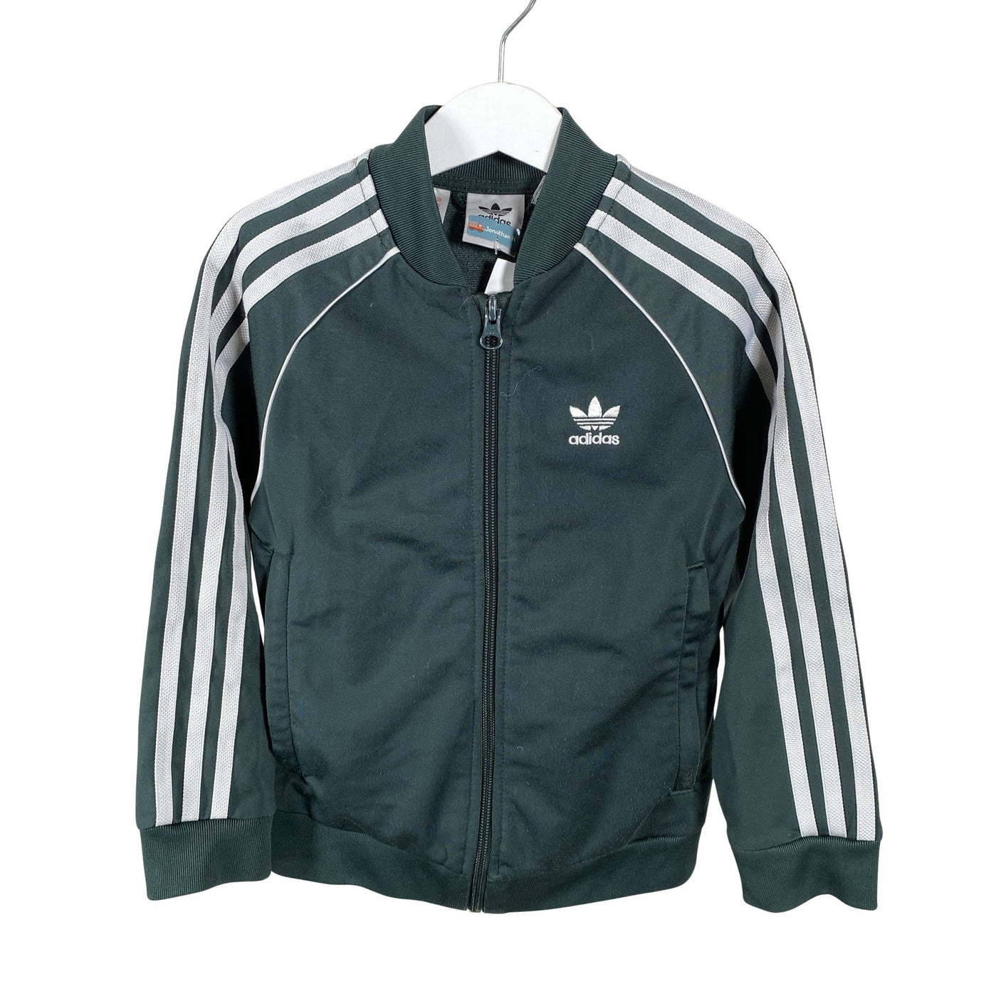 Poikien Adidas - Verryttelytakki, koko 116 - 122 - Vihreä (1)