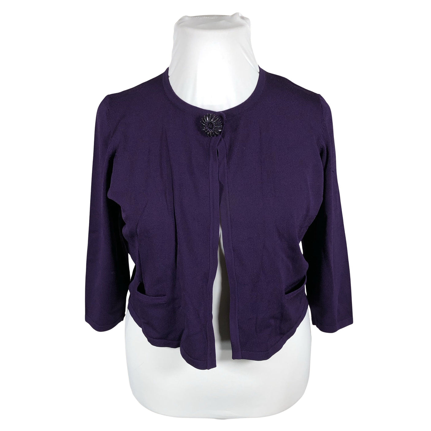 Naisten Laura Ashley - Neuletakki, koko 44 - Violetti (1)