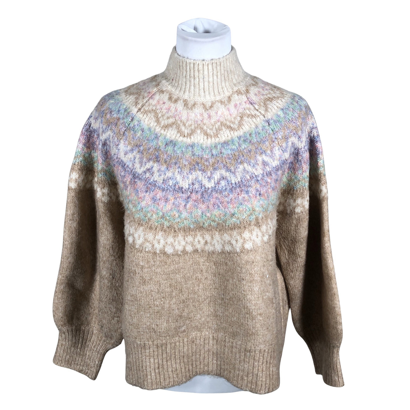 Naisten Marks&Spencer - Neulepaita, koko 40 - Beige (1)