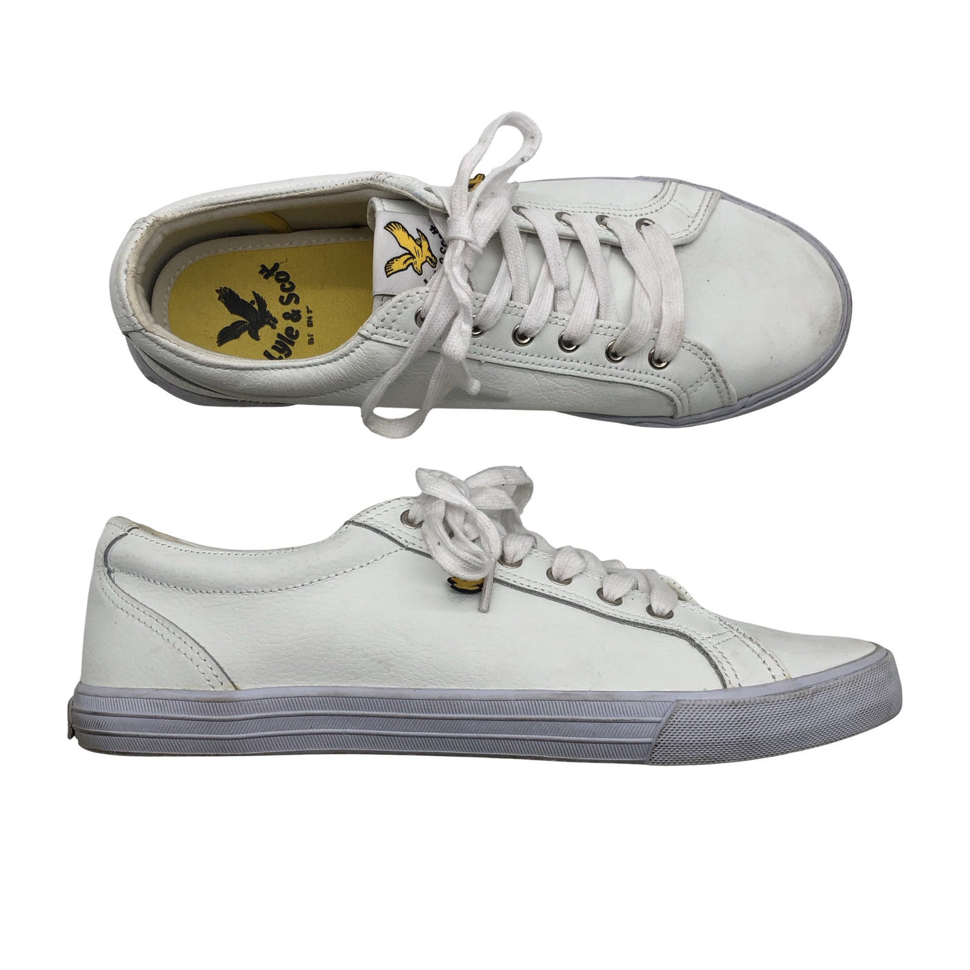 Miesten Lyle&Scott - Tennarit, koko 43 - Valkoinen (1)