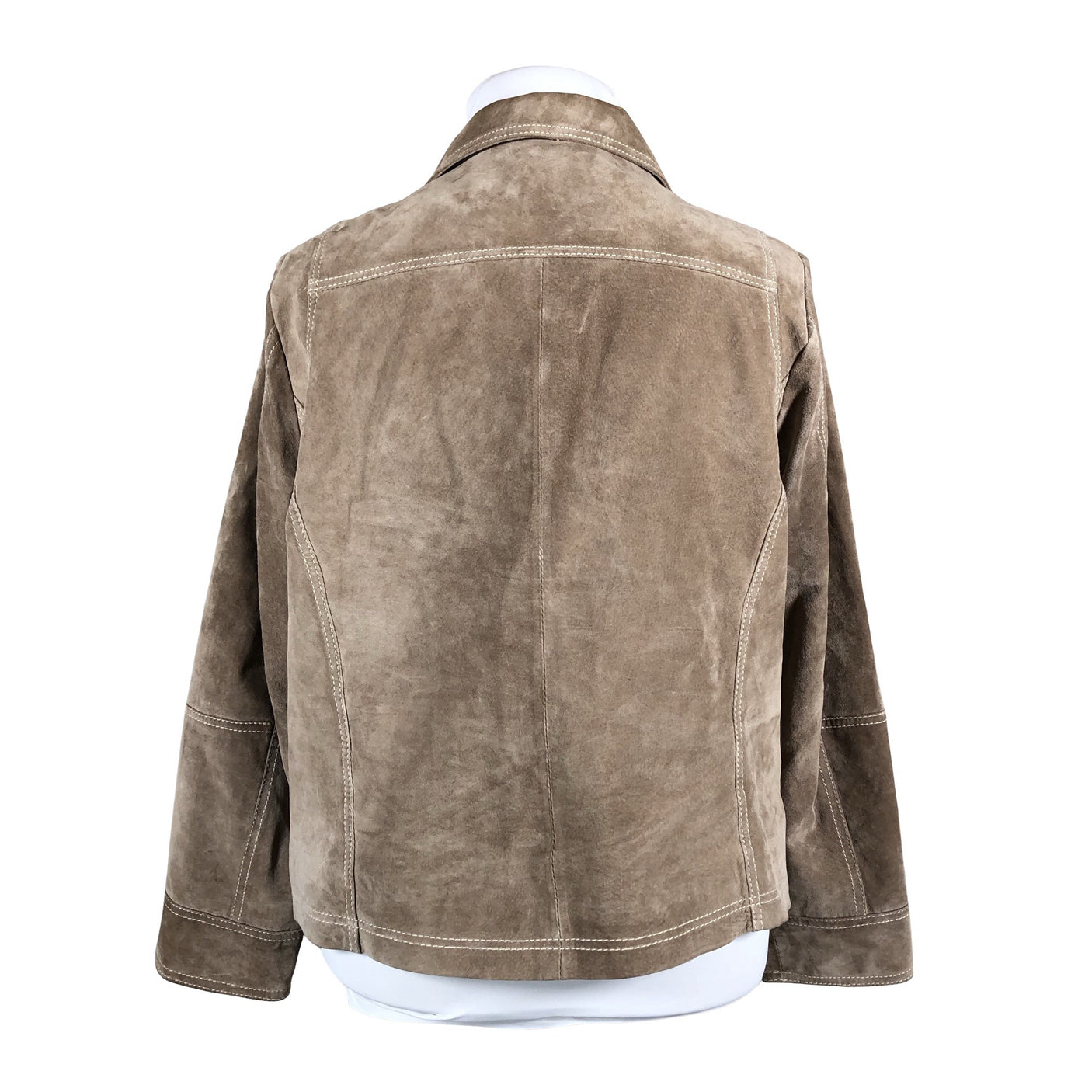 Naisten Jofama - Nahkatakki, koko 44 - Beige (3)
