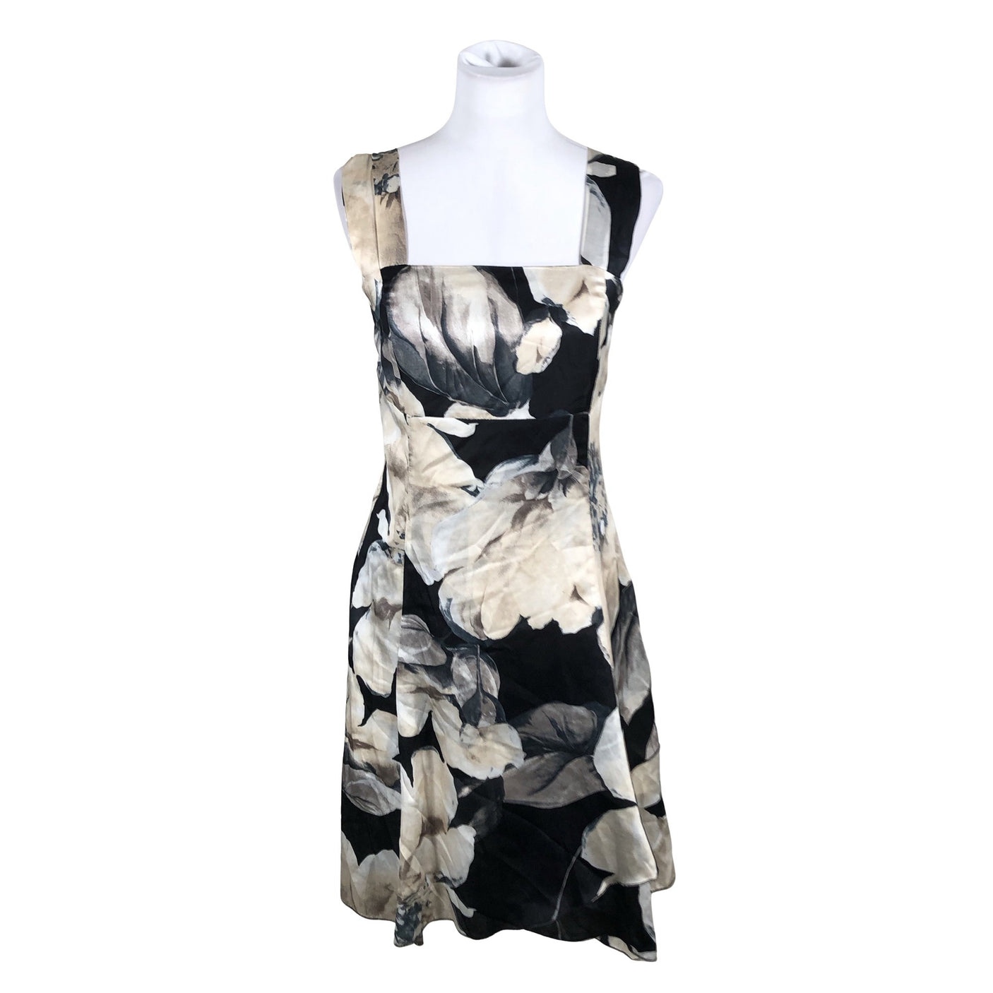 Naisten S.T.I - Sifonkimekko, koko 38 - Beige (1)