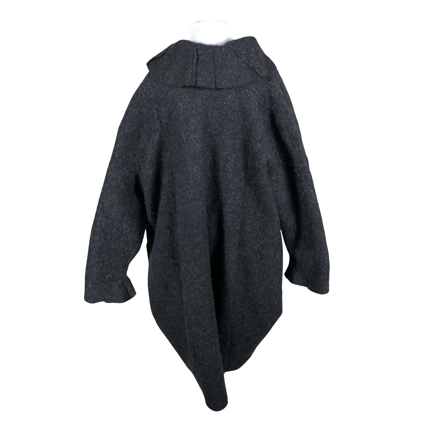 Naisten Handmade - Villakangastakki, koko 50 - Harmaa (2)
