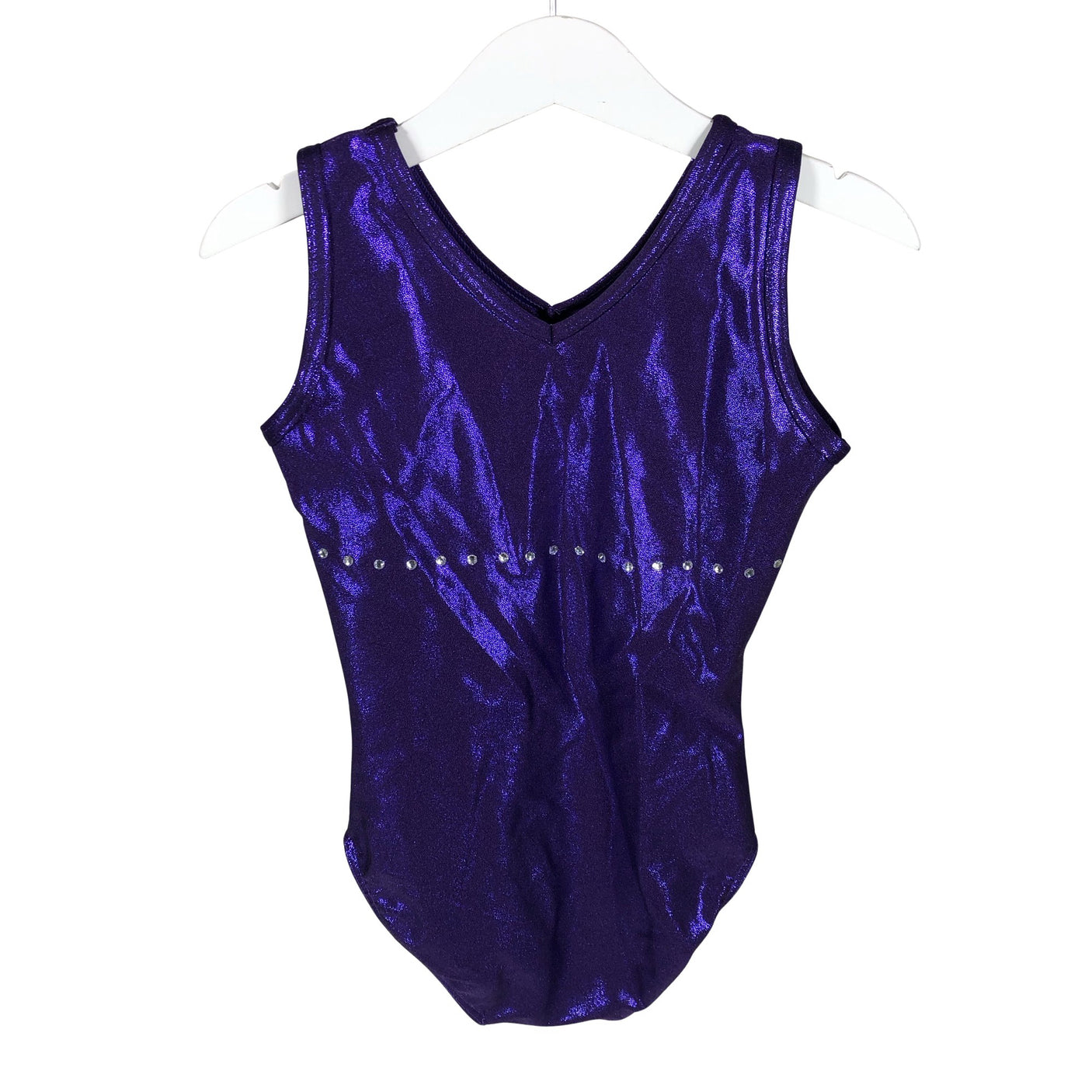 Tyttöjen ervy - Jumppapuku, koko 110 - 116 - Violetti (2)