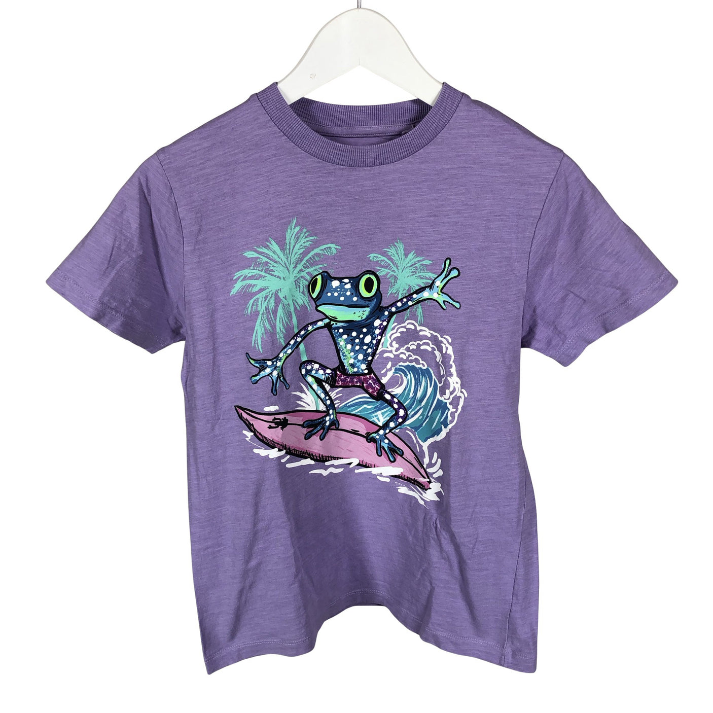 Unisex Next - T-paita, koko 140 - 146 - Violetti (1)