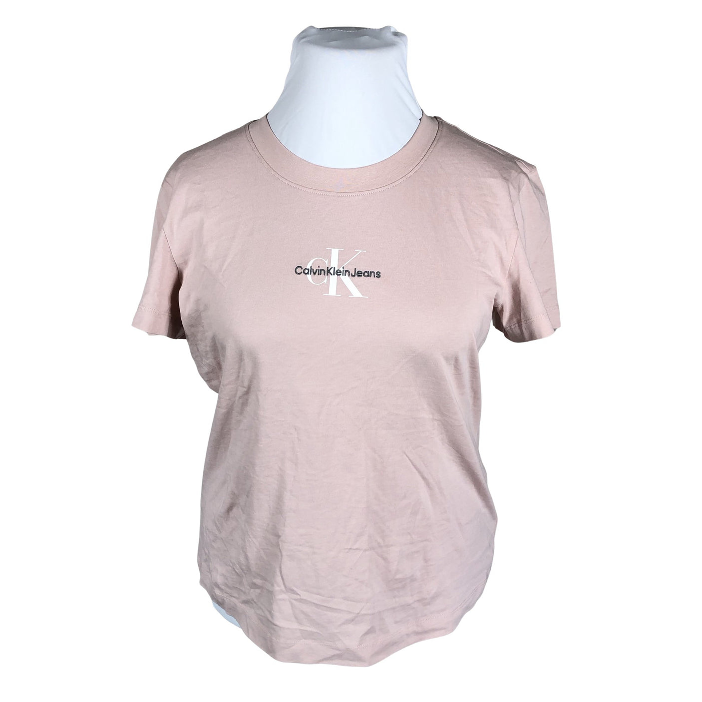 Naisten Calvin Klein Jeans - T-paita, koko 42 - Vaaleanpunainen (1)