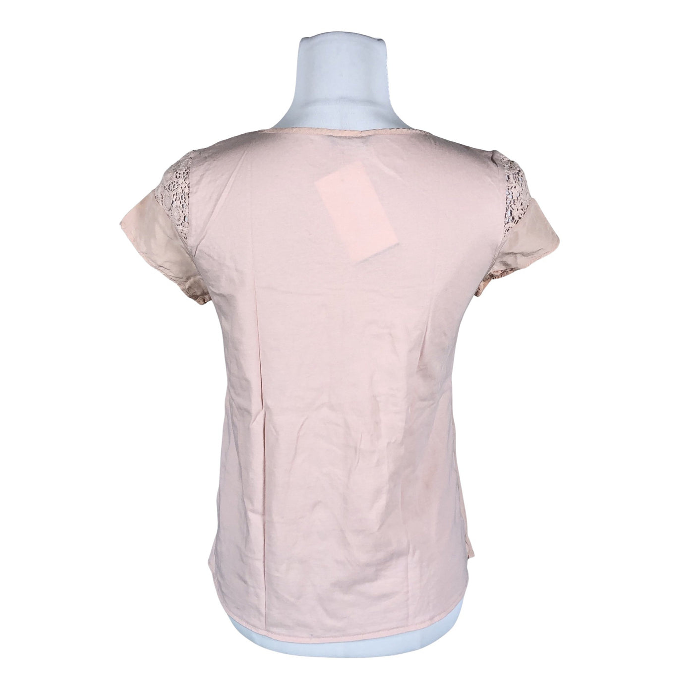 Naisten Massimo Dutti - T-paita, koko 36 - Vaaleanpunainen (2)