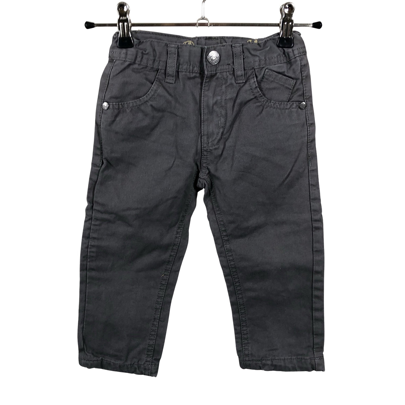 Unisex Knot so bad - Farkut, koko 86 - 92 - Harmaa (1)