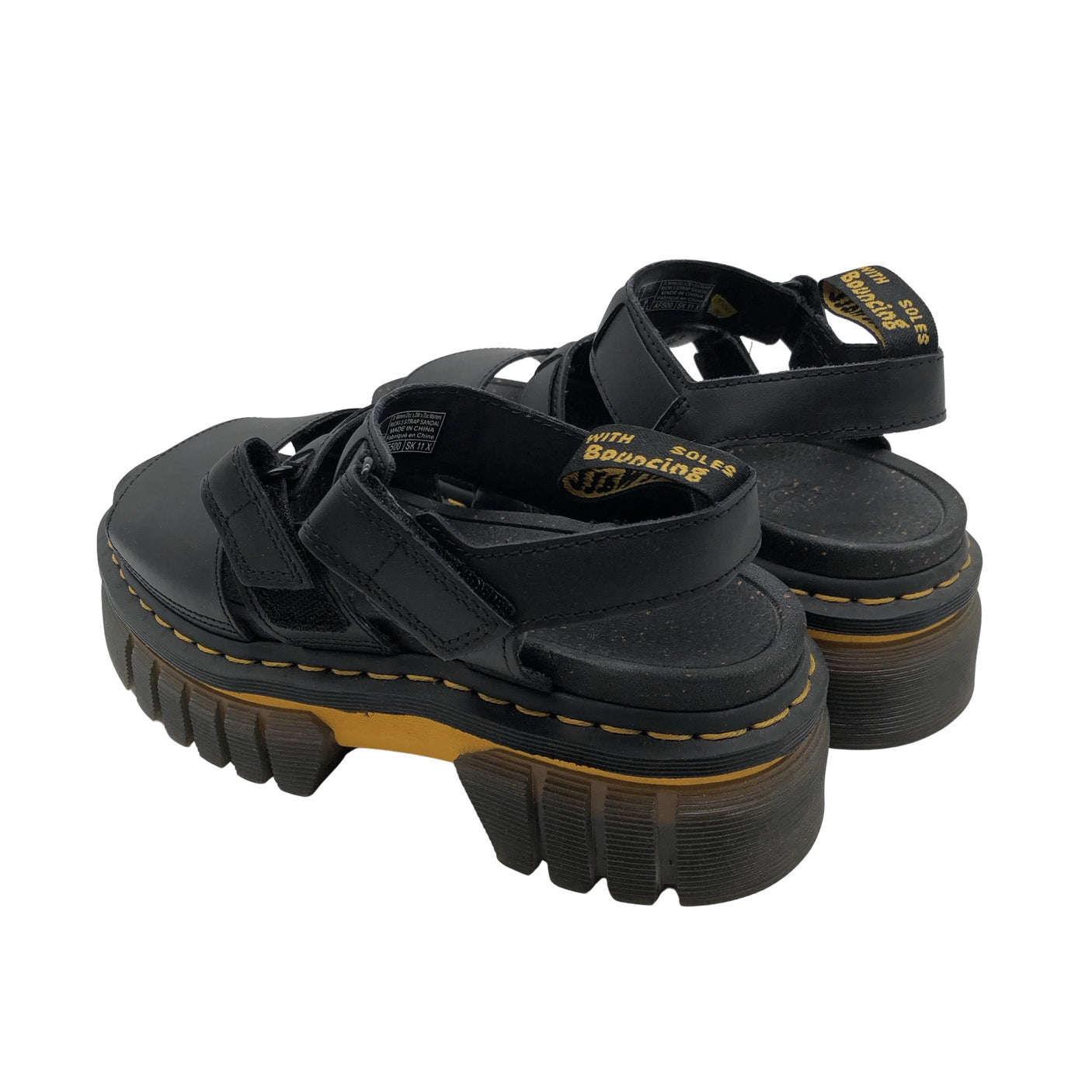 Naisten Dr. Martens - Sandaalit, koko 41 - Musta (2)